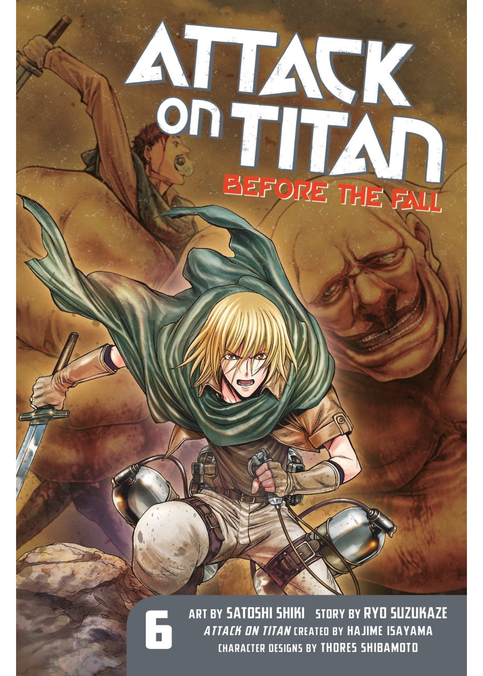 KODANSHA ATTACK ON TITAN BEFORE THE FALL VOL 06