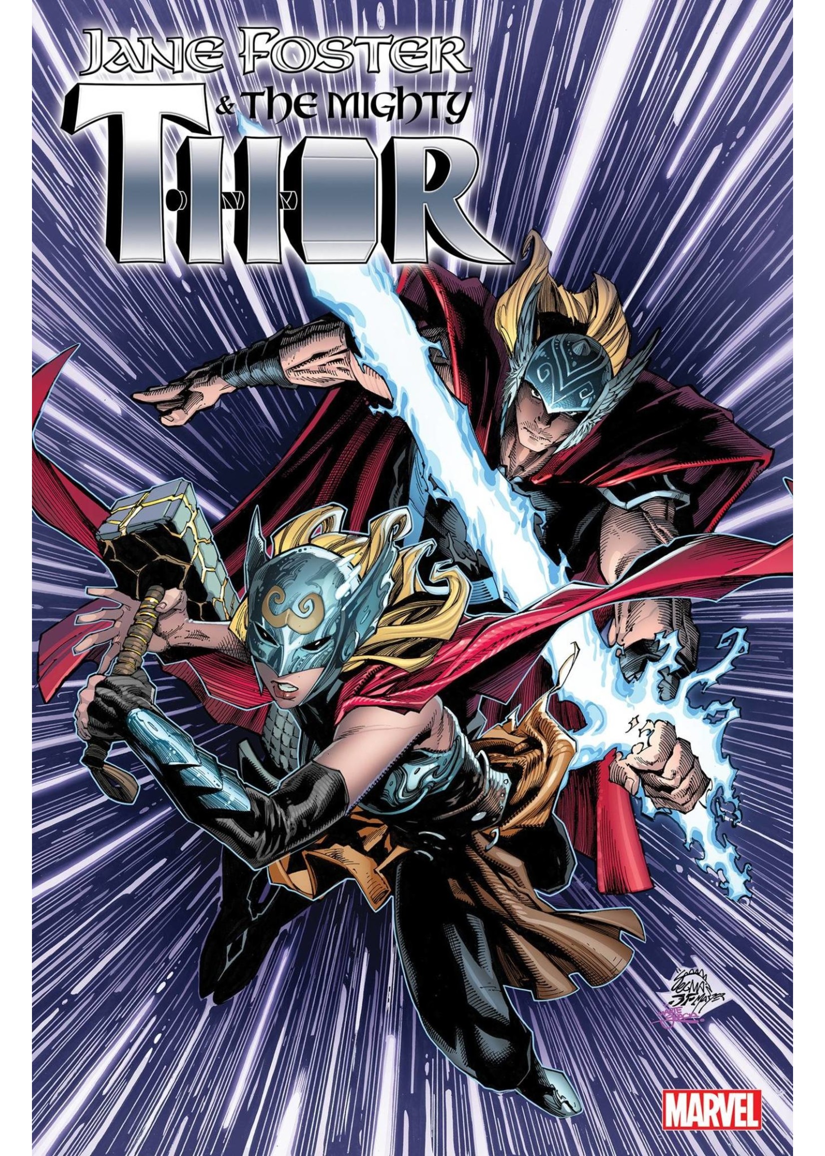 MARVEL COMICS JANE FOSTER AND THE MIGHTY THOR #1 POSTER