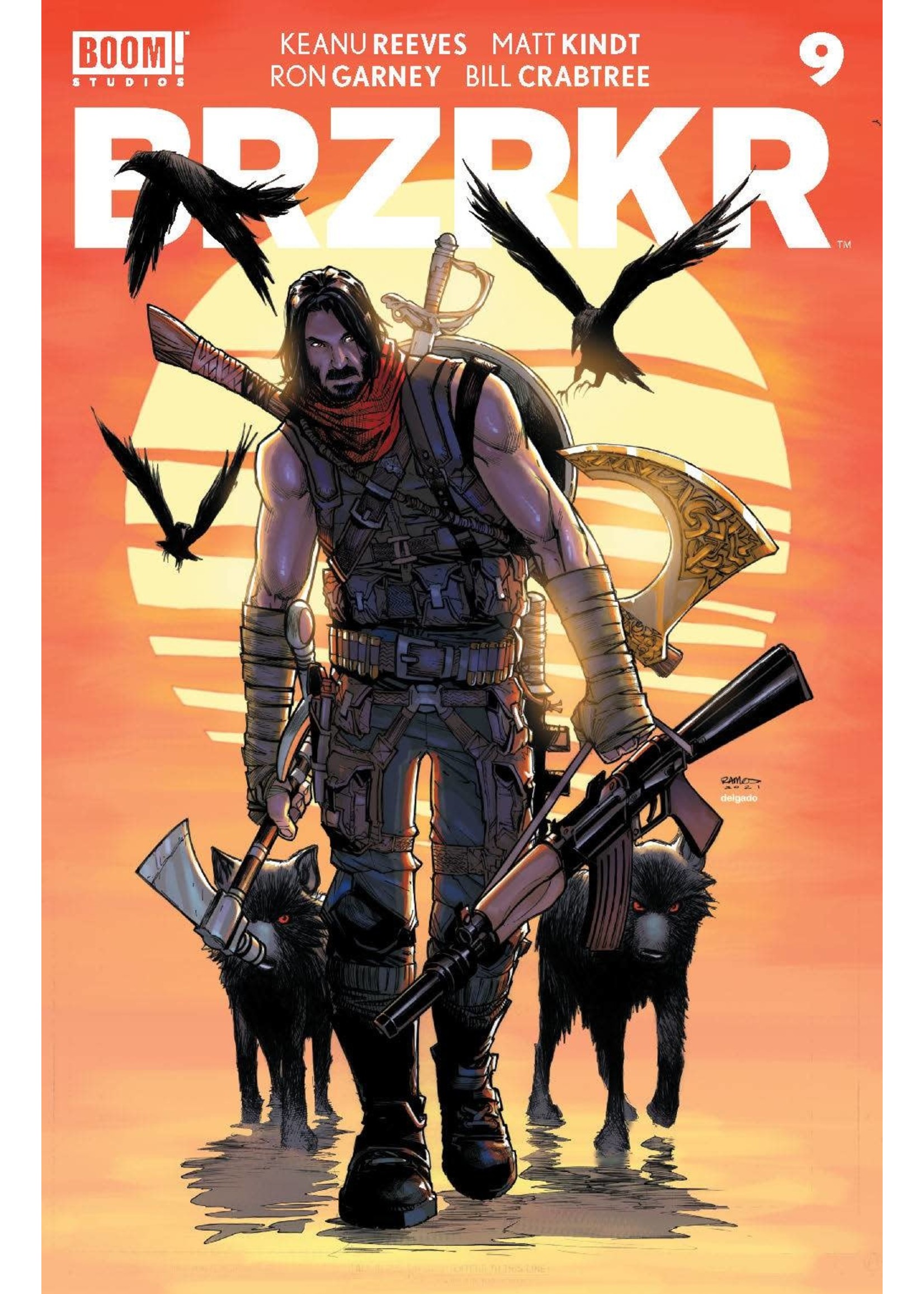. BRZRKR (BERZERKER) #9 (OF 12) CVR E 10 COPY INCV RAMOS (MR)