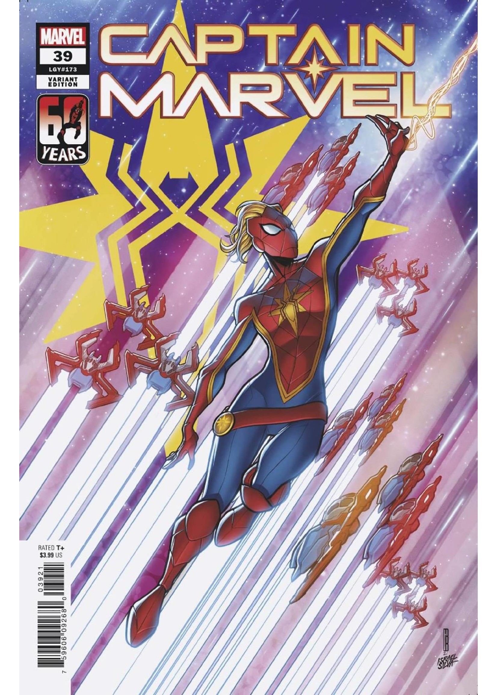 MARVEL COMICS CAPTAIN MARVEL #39 BALDEON SPIDER-MAN VAR