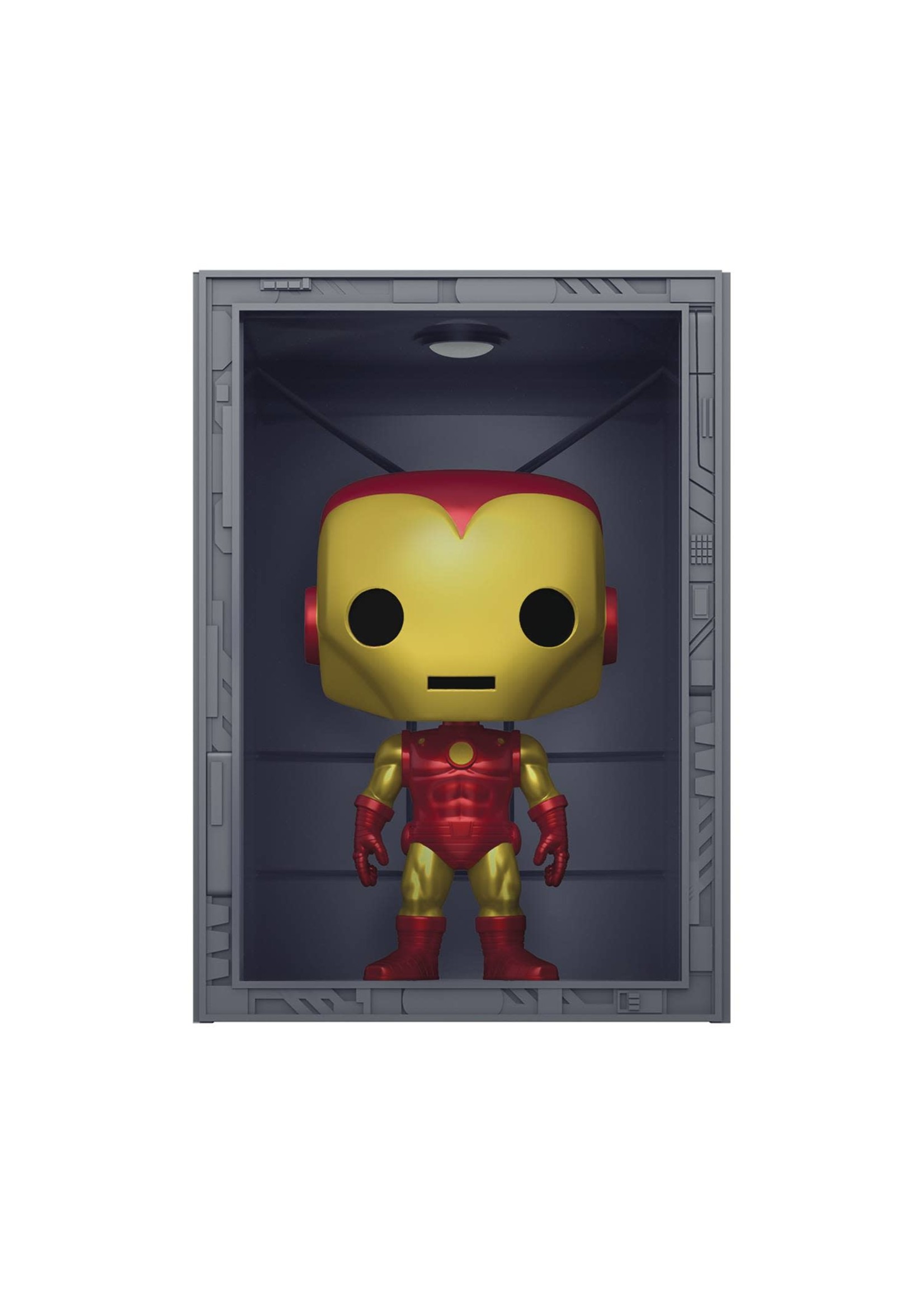 POP DELUXE MARVEL HALL OF ARMOR IRON MAN MDL4 PX VIN FIG