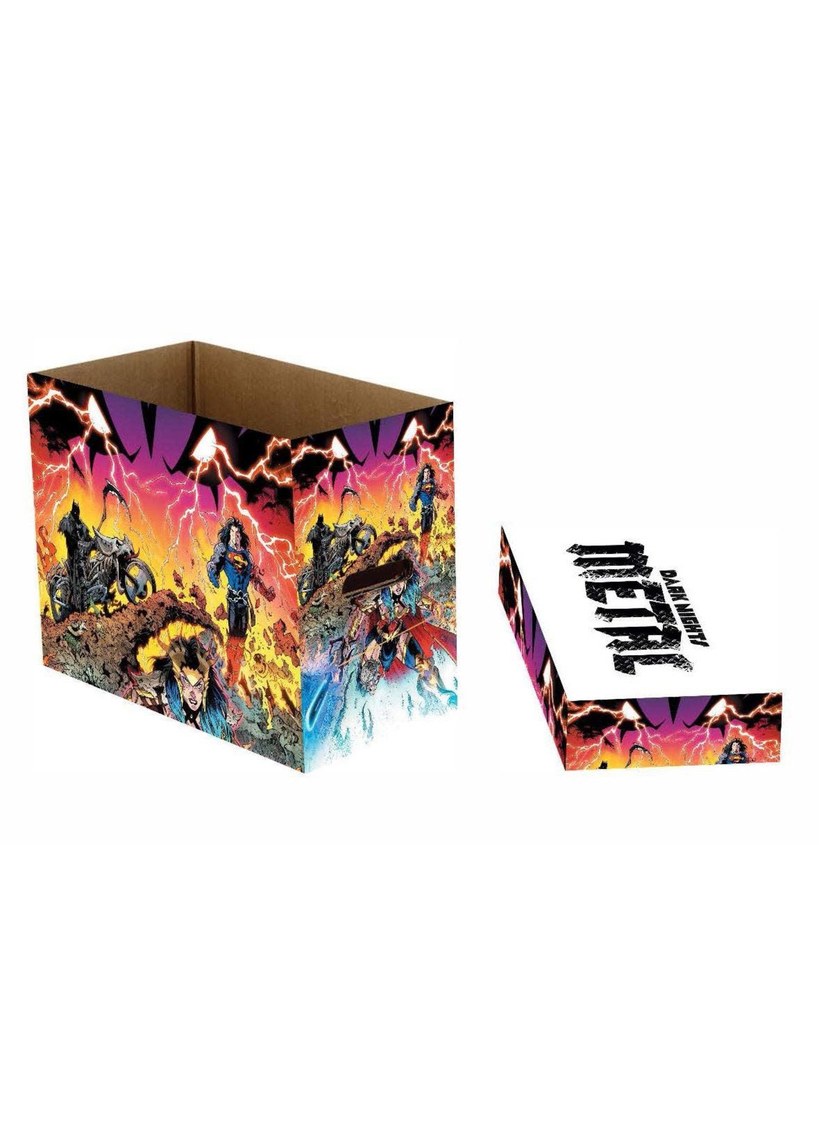 DC COMICS DARK KNIGHTS METAL SHORT COMIC STORAGE BOX