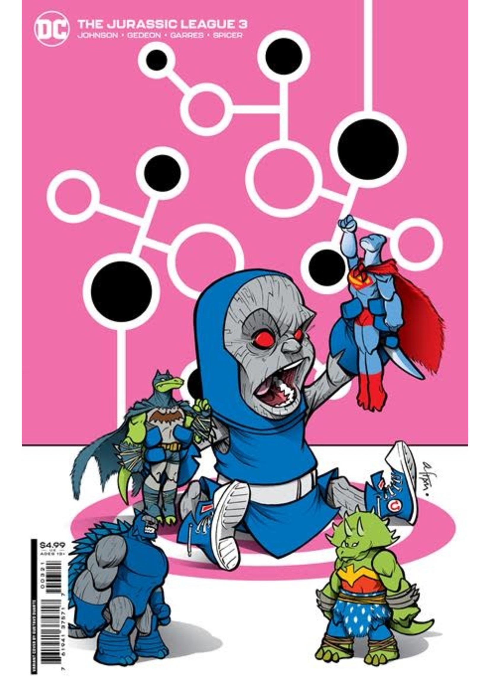 DC COMICS JURASSIC LEAGUE #3 (OF 6) CVR B DUARTE CARDSTOCK