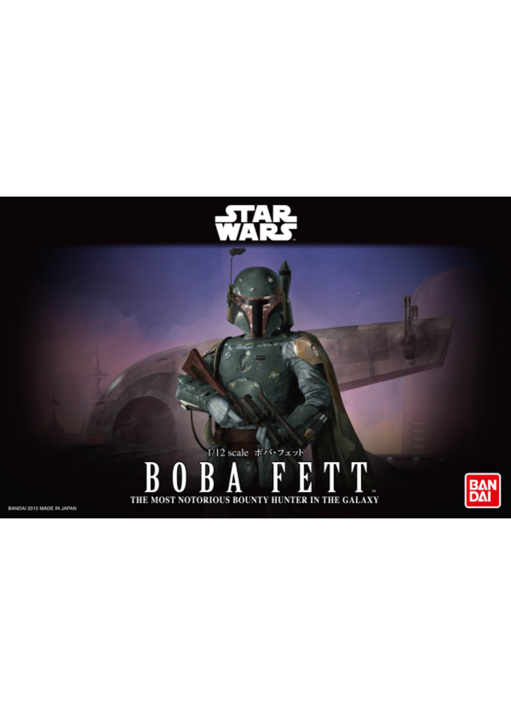 ABRAMS STAR WARS 1/12 BOBA FETT MODEL KIT