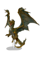 . DND ICONS O/T REALMS ADULT BRONZE DRAGON