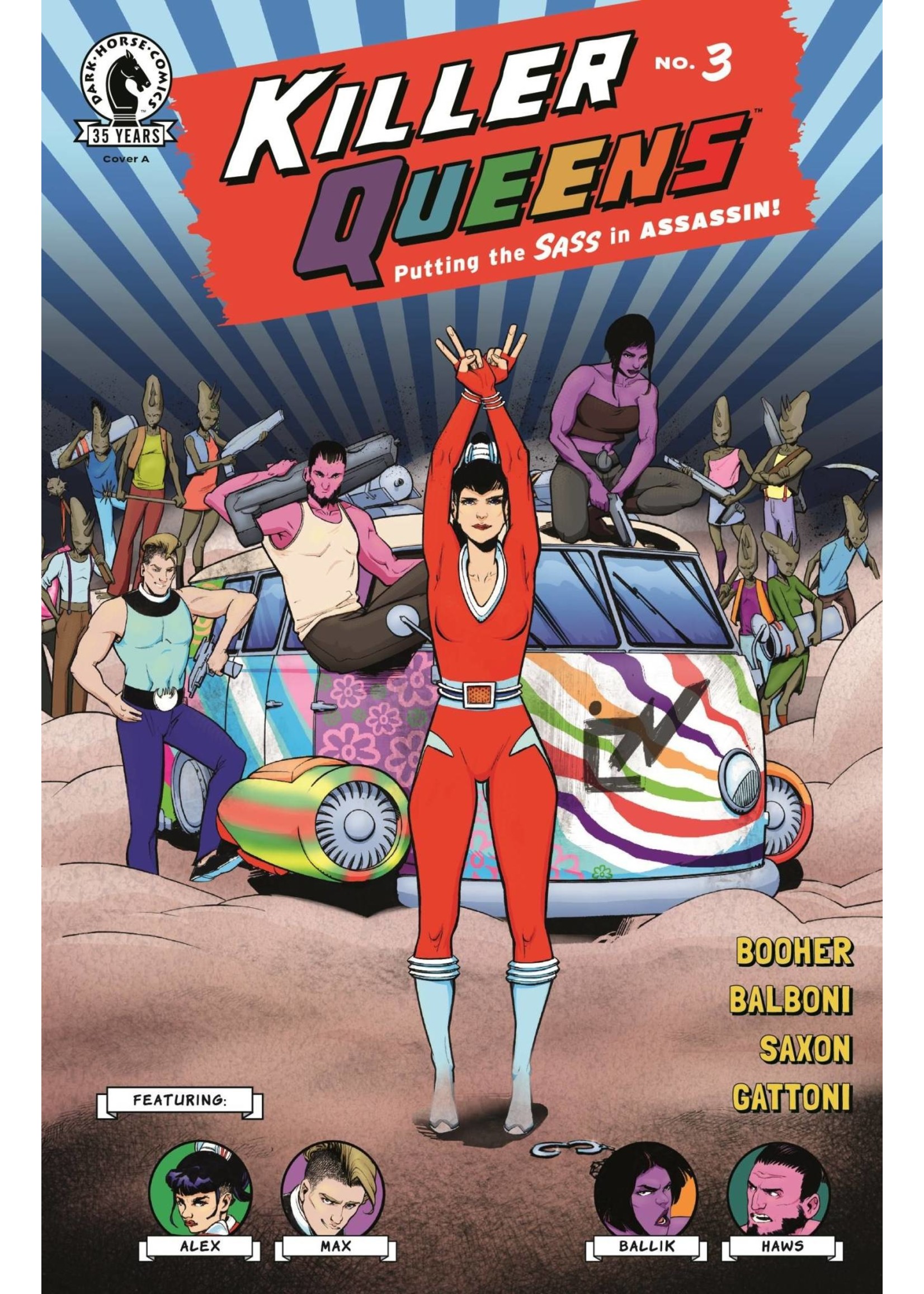 DARK HORSE KILLER QUEENS complete 4 issue series