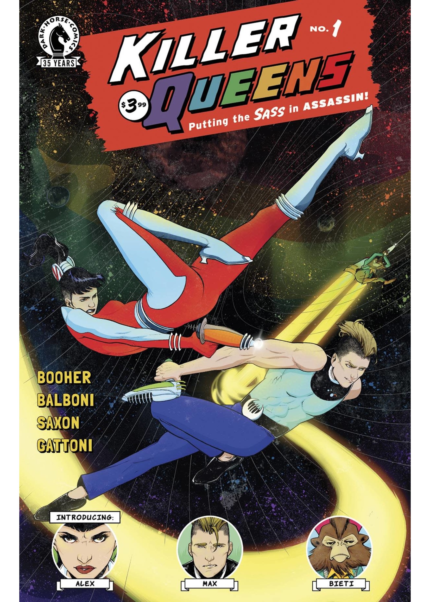 DARK HORSE KILLER QUEENS complete 4 issue series