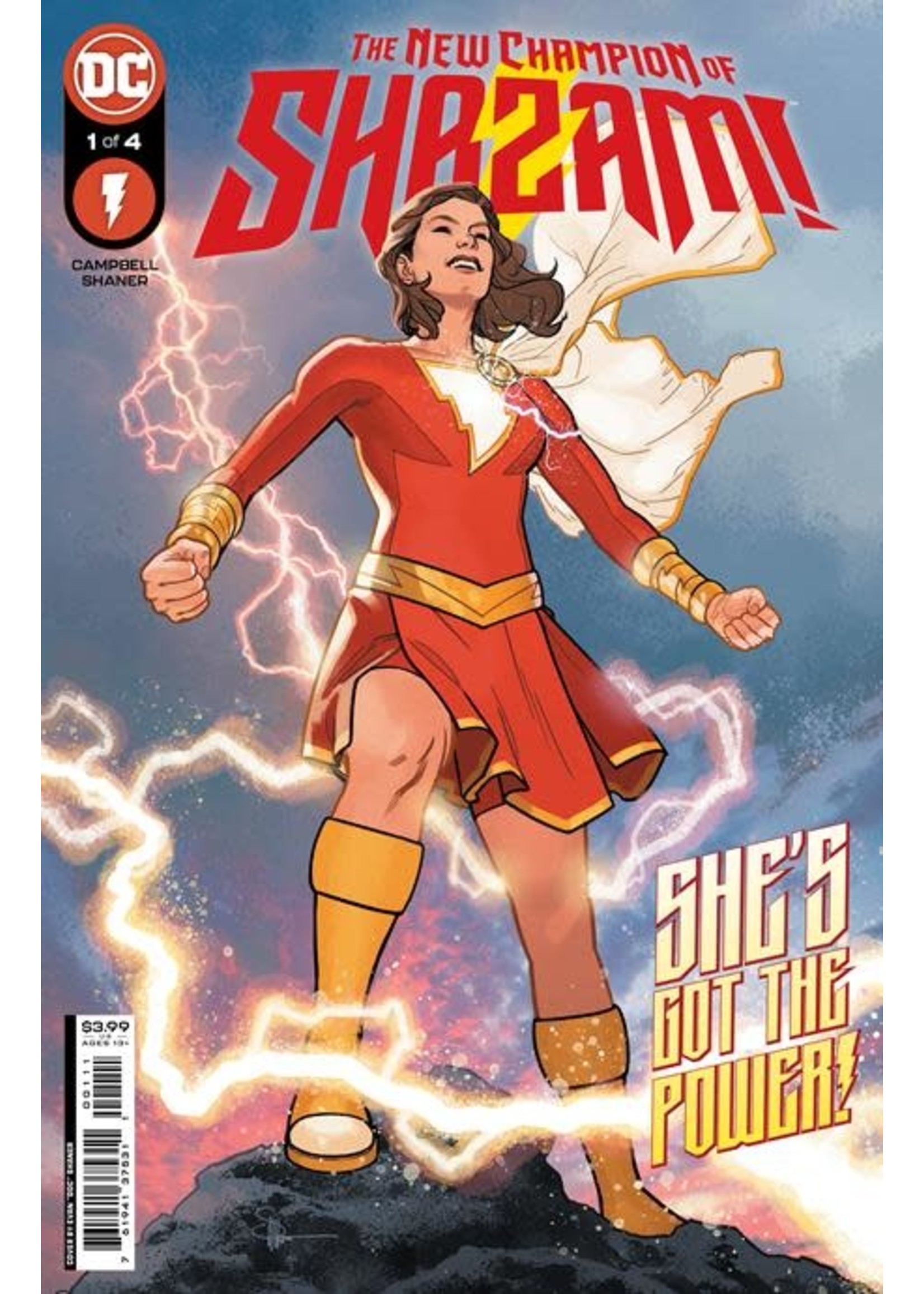 . NEW CHAMPION OF SHAZAM #1 CVR A