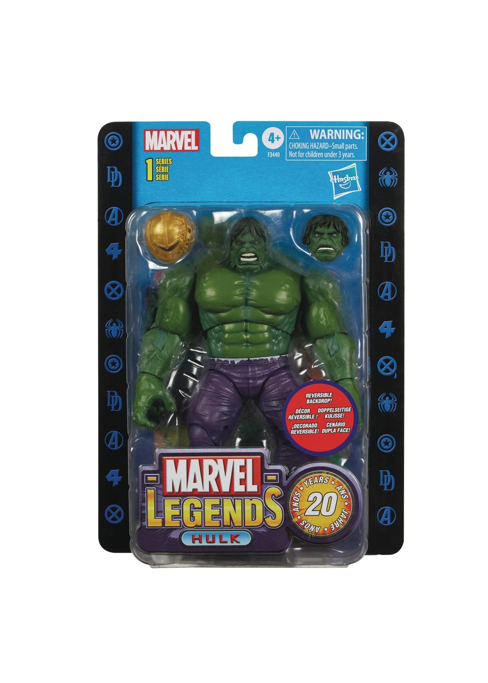 MARVEL LEGENDS 20TH ANN HULK 6IN SCALE AF CS