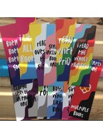 QUEER QUALITY SWAG QQS PRIDE BOOKMARKS (no tassels)