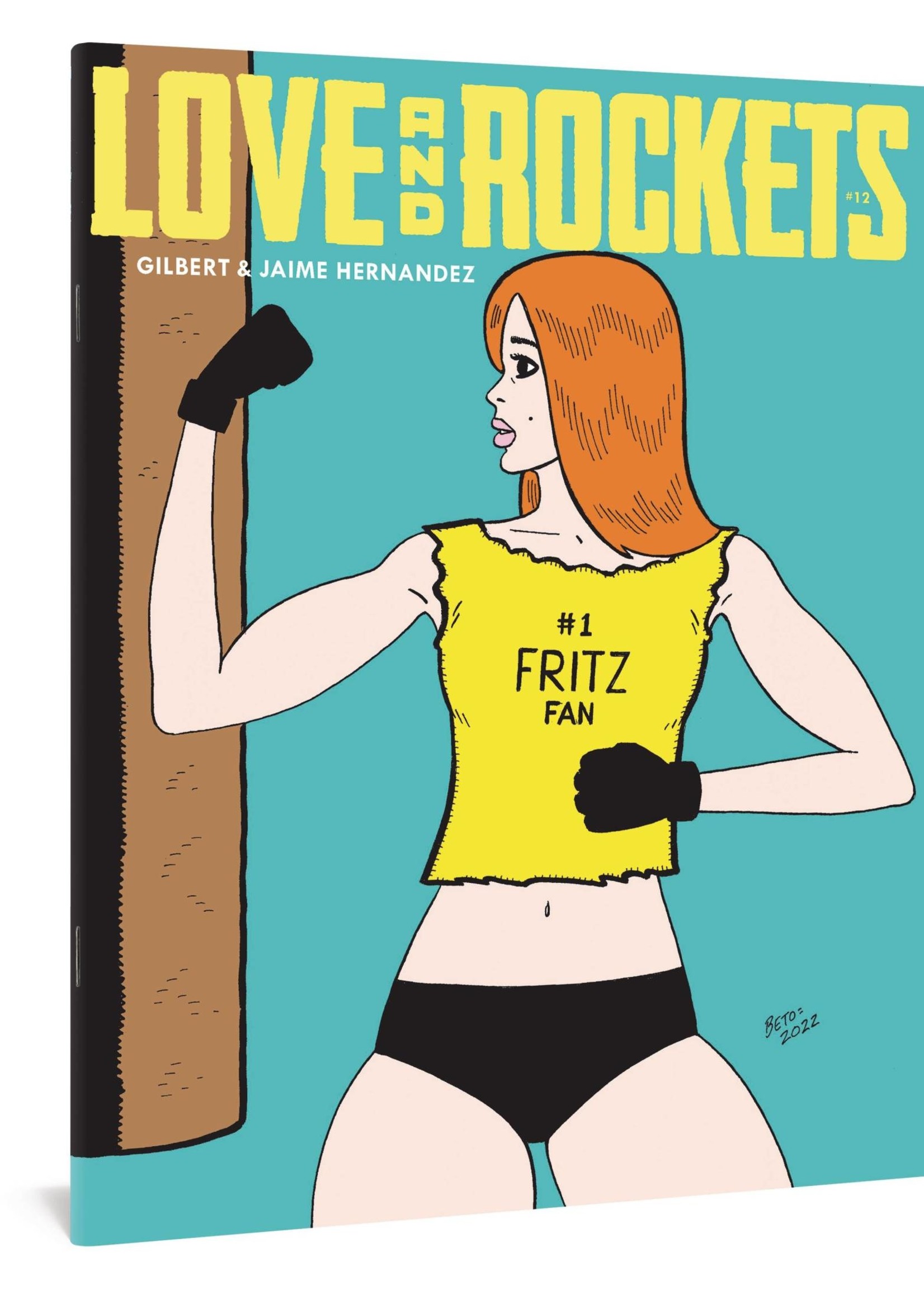 FANTAGRAPHICS BOOKS LOVE & ROCKETS MAGAZINE #12
