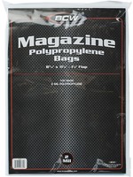 . BCW COMIC BOOK BAGS MAGAZINE