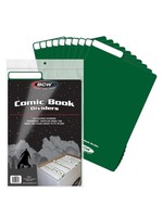 . BCW COMIC BOOK DIVIDERS GREEN