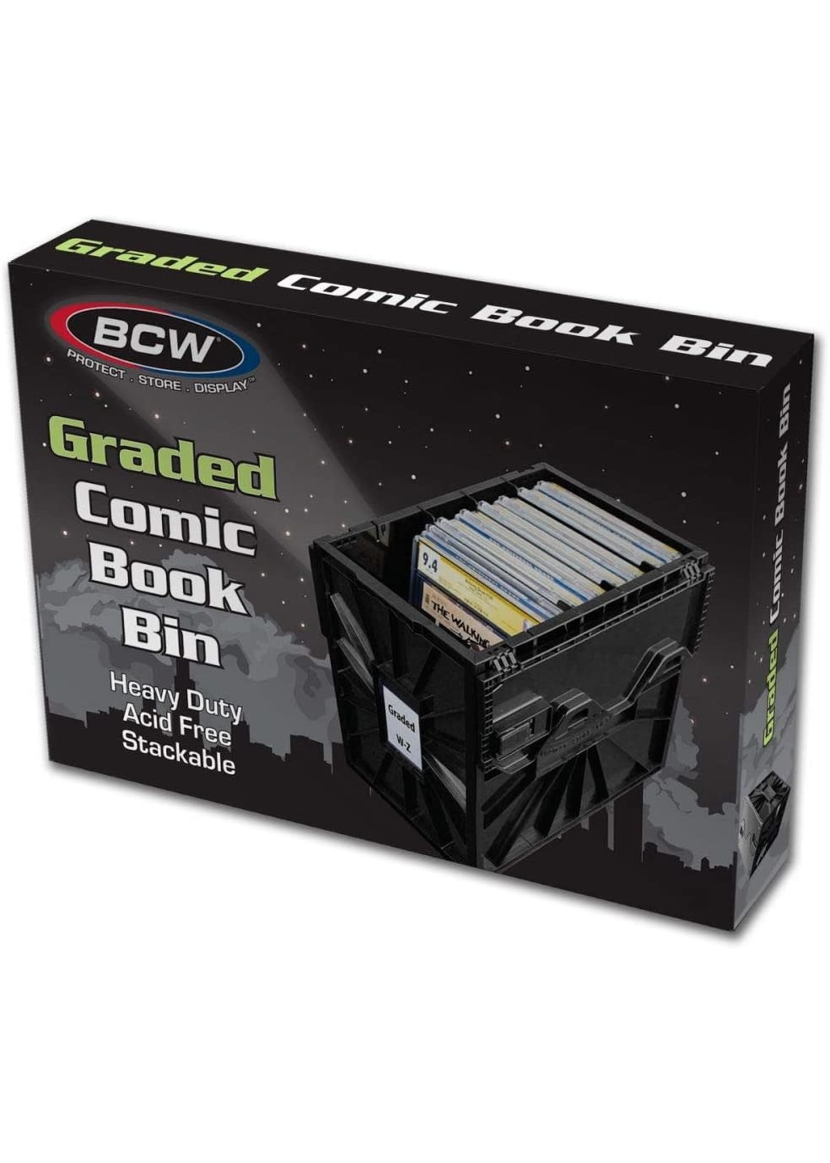 ABRAMS BCW COMIC STORAGE BINS GRADED