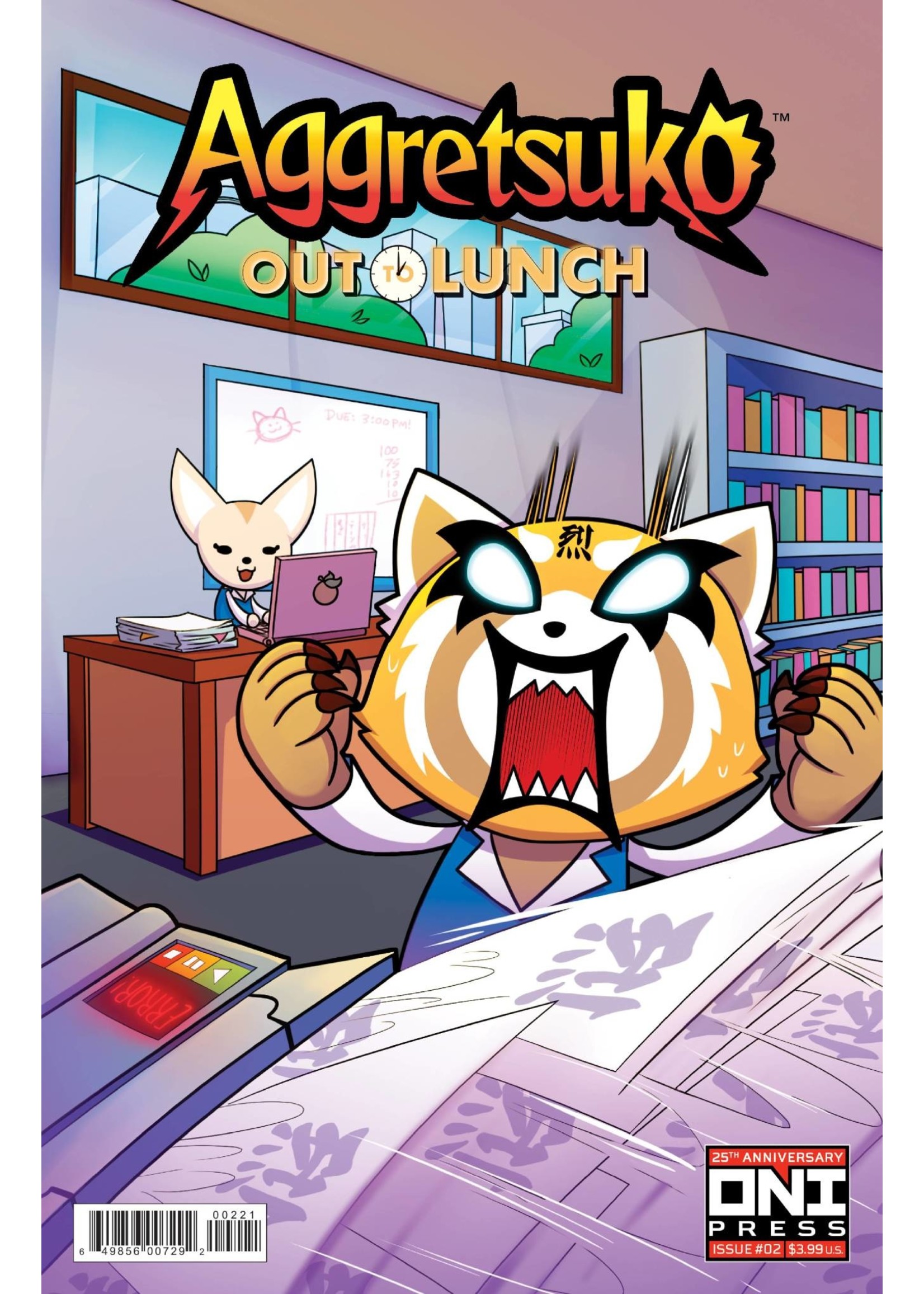 ONI PRESS INC. AGGRETSUKO OUT TO LUNCH #2 CVR B CREW