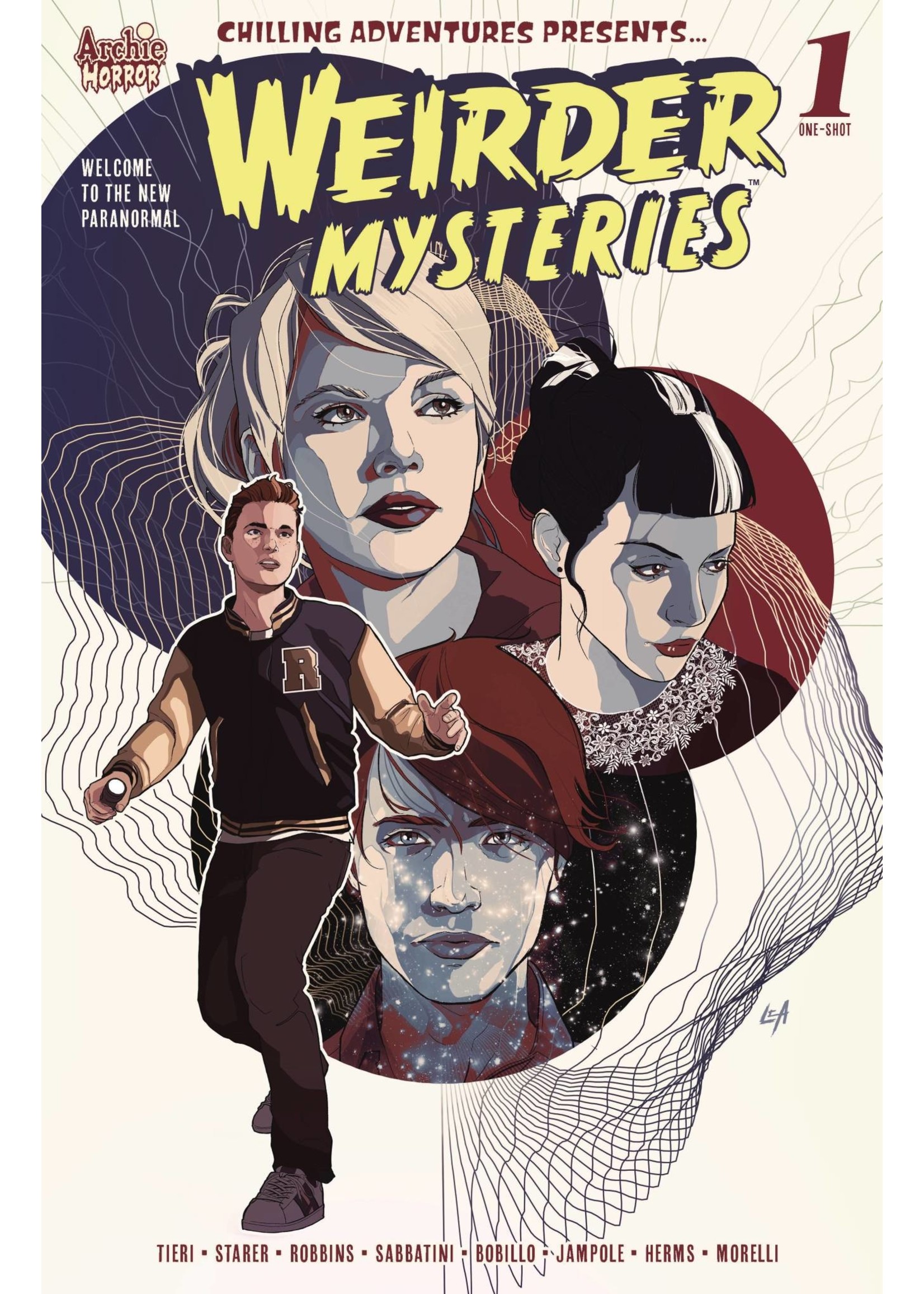 ARCHIE COMICS CHILLING ADV WEIRDER MYSTERIES CVR B LEA