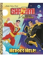 GOLDEN BOOKS DC SHAZAM HEROES HELP LITTLE GOLDEN BOOK