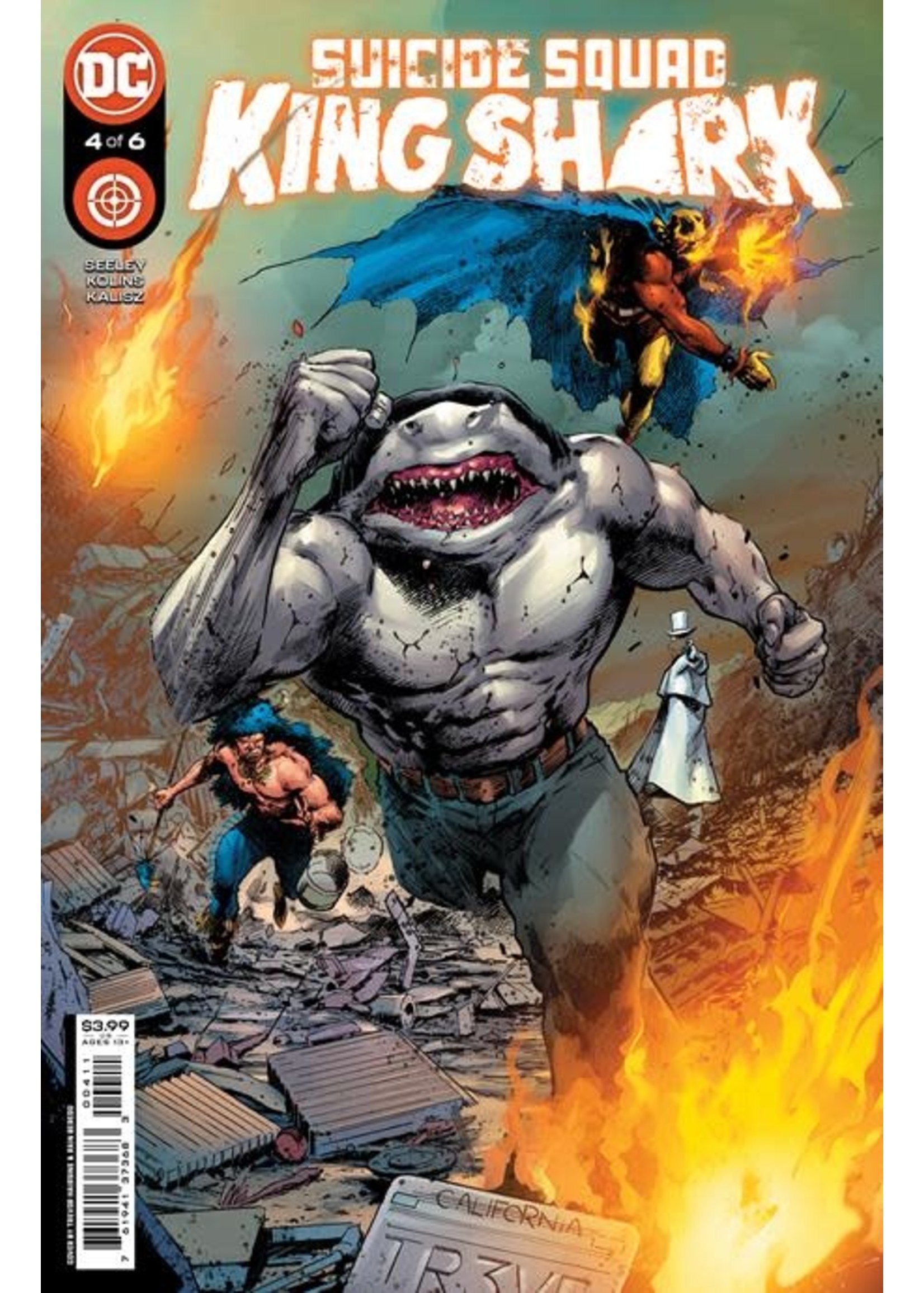 DC COMICS SUICIDE SQUAD KING SHARK #4 (OF 6) CVR A