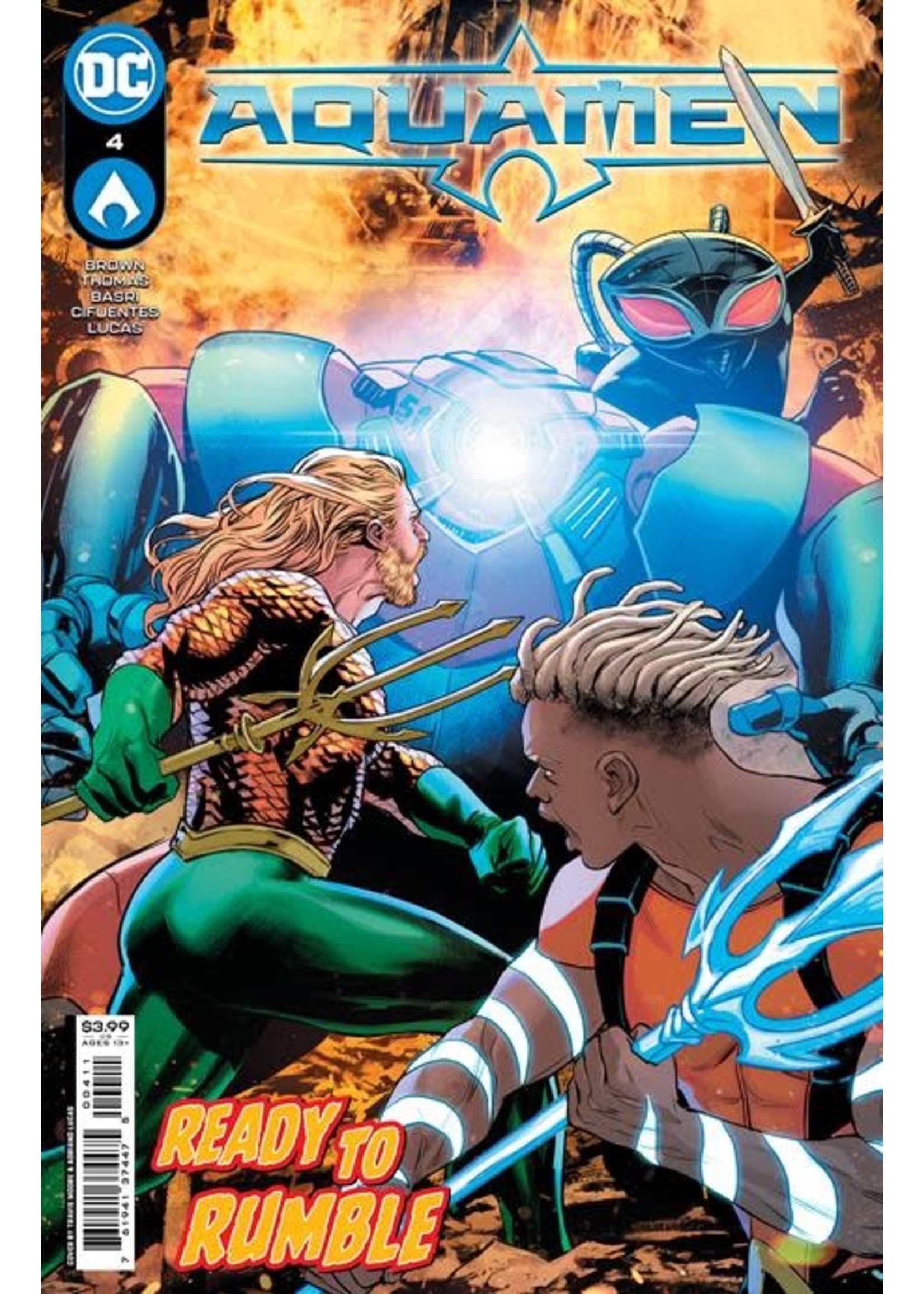 . AQUAMEN complete 6 issue series