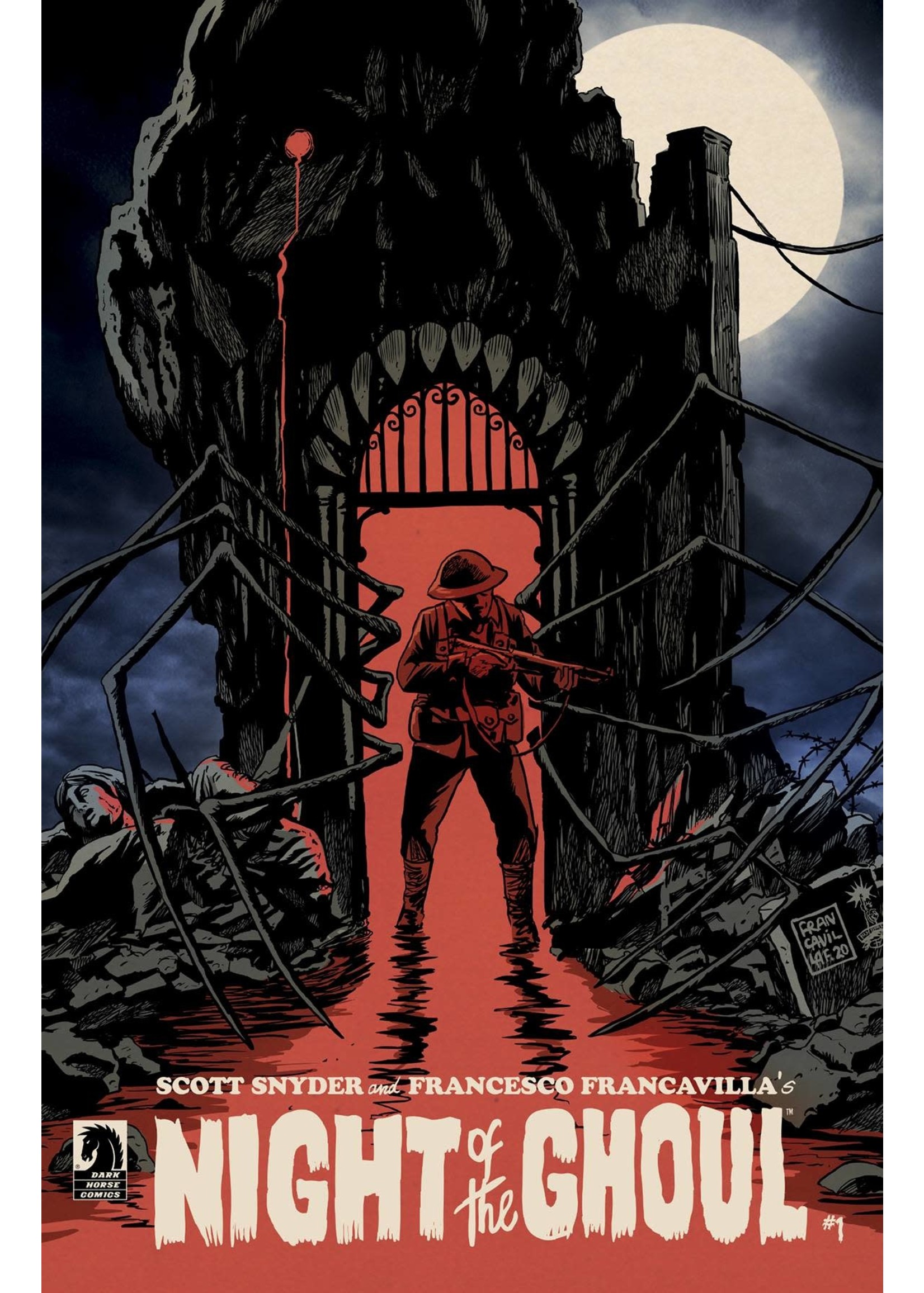 DARK HORSE NIGHT OF THE GHOUL #3 (OF 3) CVR A FRANCAVILLA
