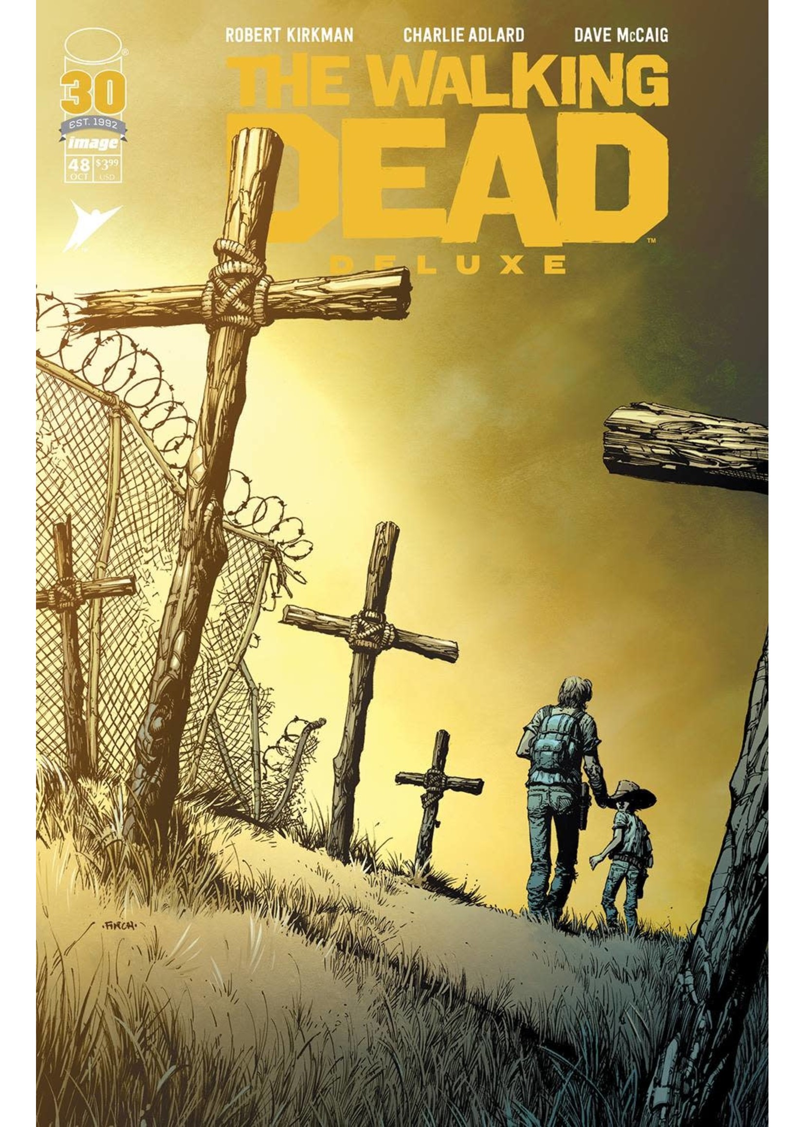 . WALKING DEAD DLX #48 CVR A FINCH & MCCAIG (MR)