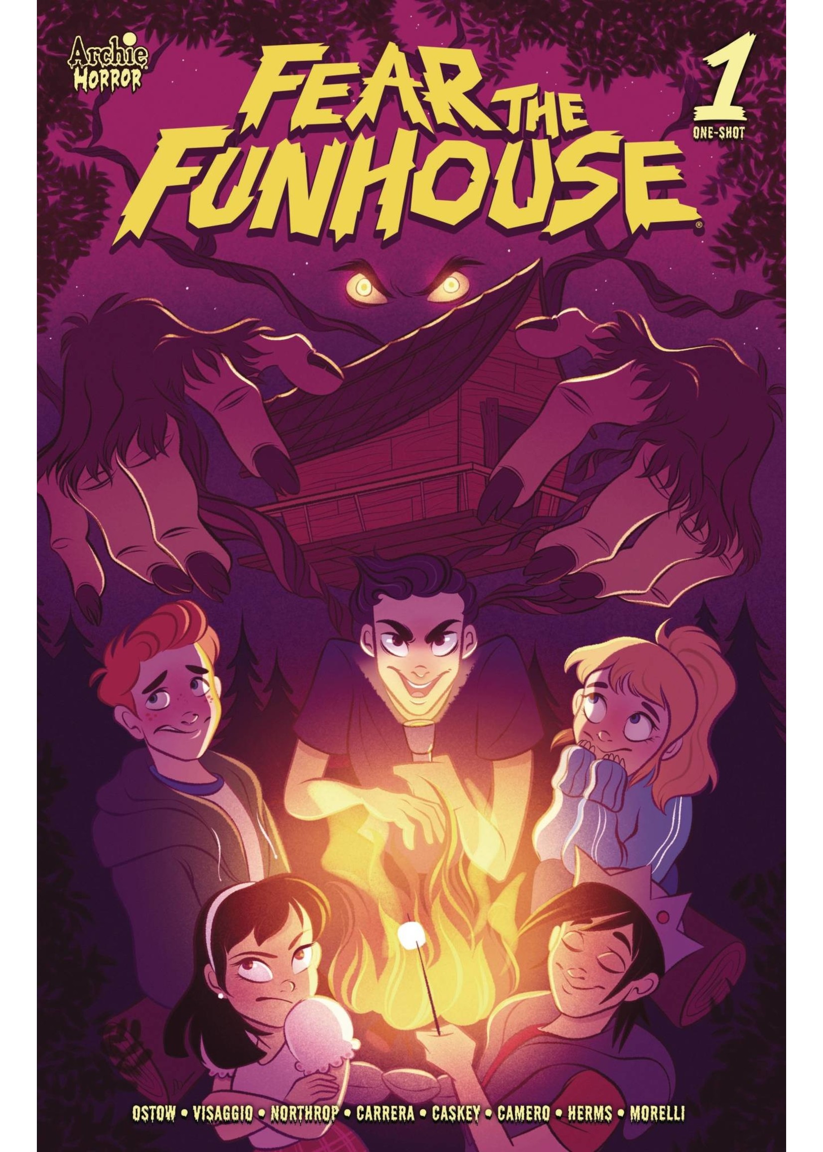 ARCHIE COMICS FEAR THE FUNHOUSE ONE SHOT CVR A CARRERA
