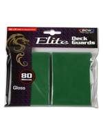 BCW BCW 80 CARD ELITE DECK GUARD GREEN