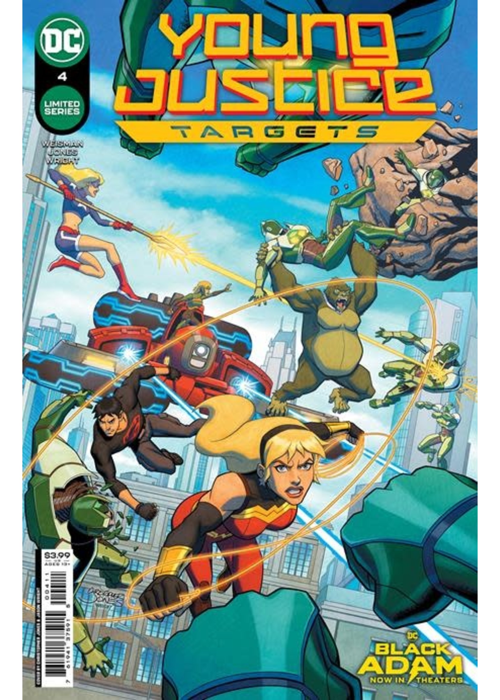 . YOUNG JUSTICE TARGETS #4 (OF 6) CVR A JONES
