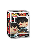 POP ANIMATION FIRE FORCE SHINRA W/ FIRE VINYL FIG