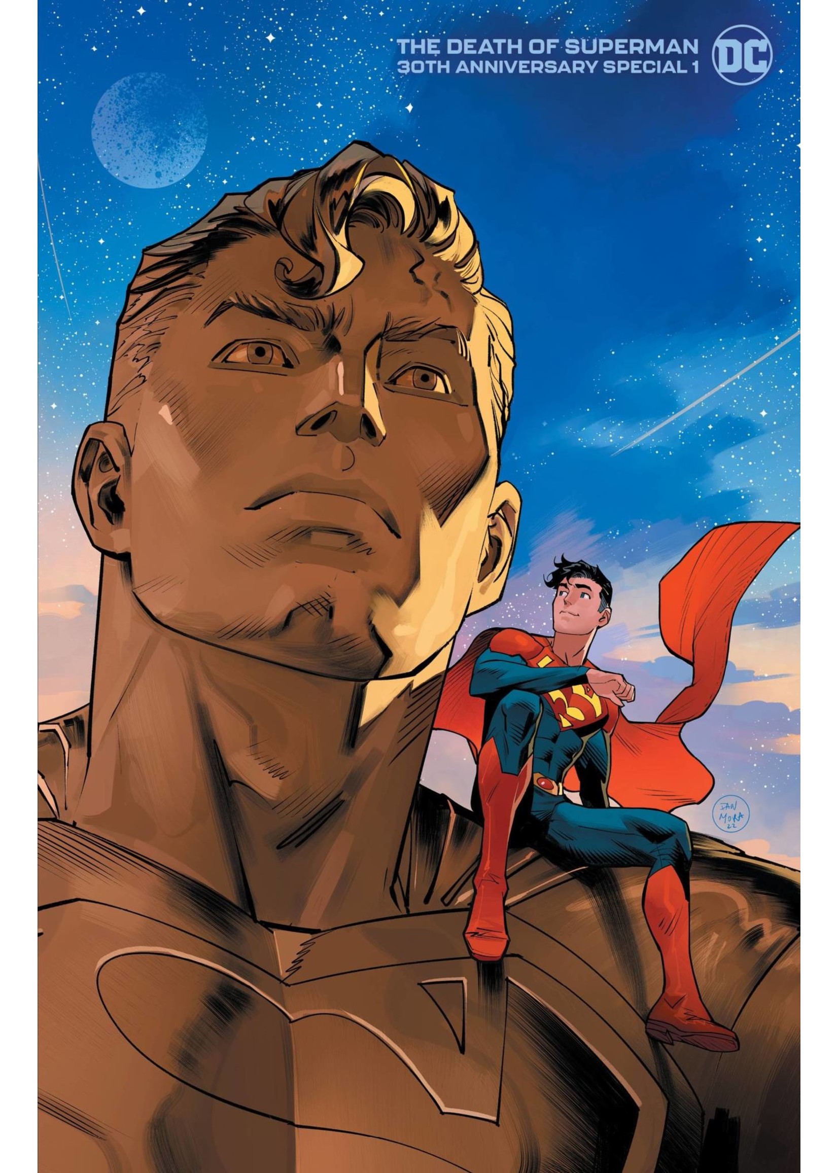 DC COMICS DEATH OF SUPERMAN 30TH ANNIV. SPECIAL #1 DAN MORA CVR