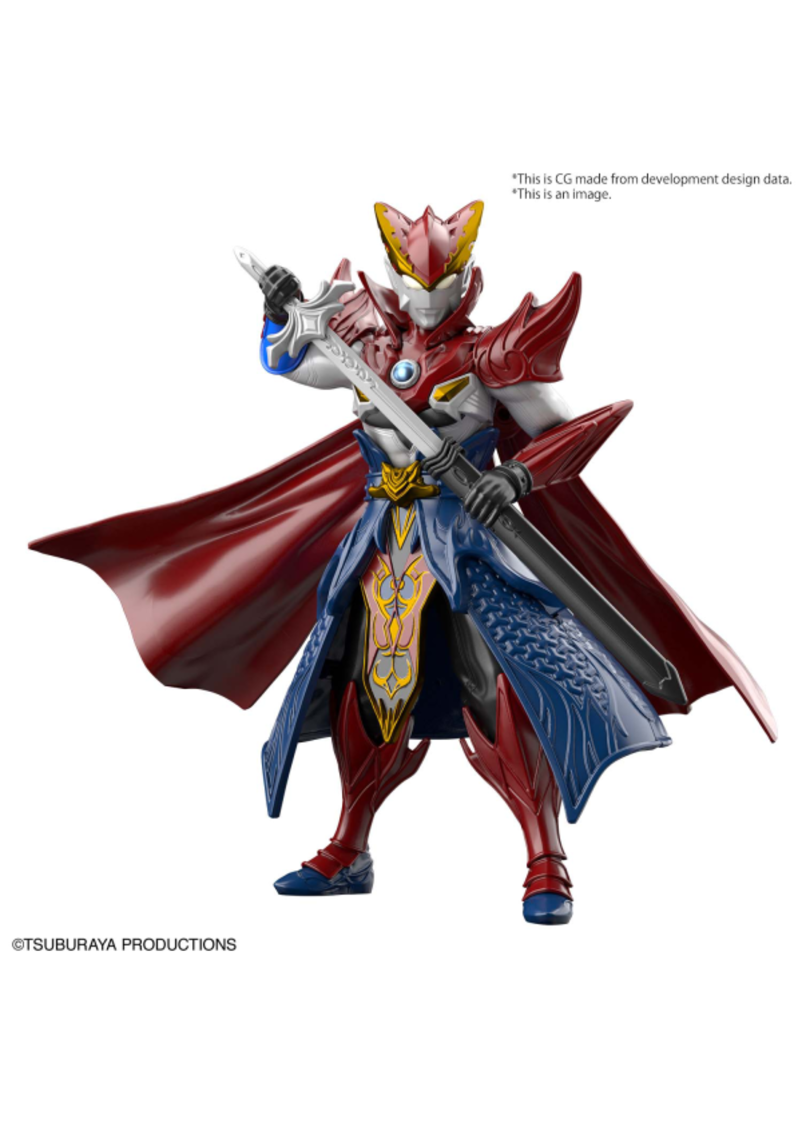 BANDAI ULTRAMAN the Armour of Legends Ultraman Rosso Cao Cao Armour
