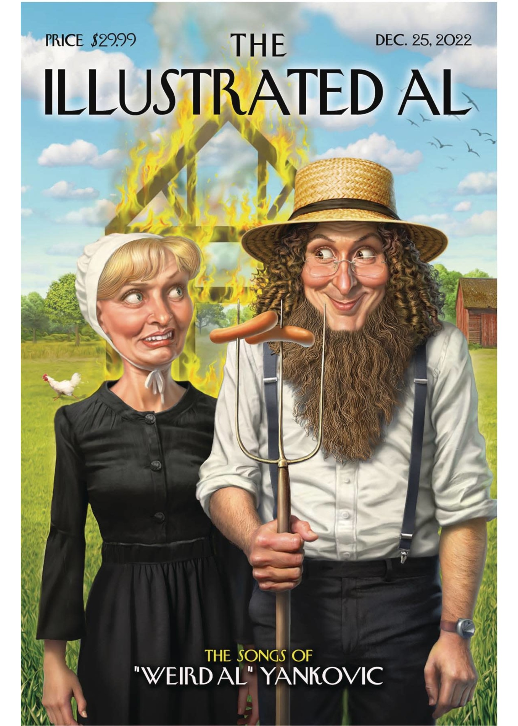 ABRAMS LCSD 2022 ILLUSTRATED AL SONG OF WEIRD AL YANKOVIC HC (MR)