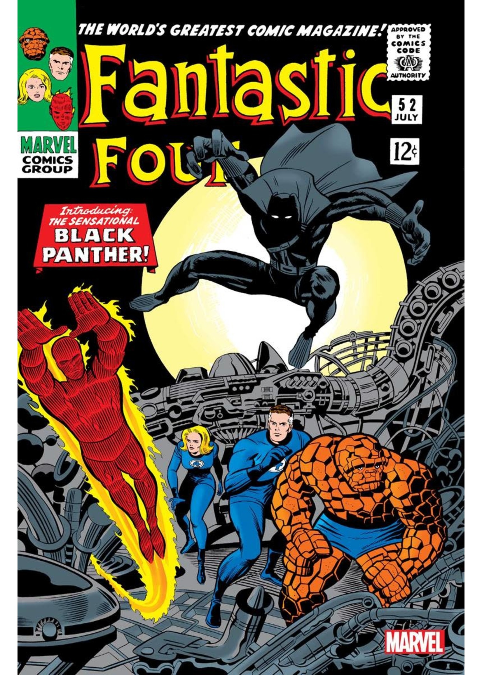 MARVEL COMICS FANTASTIC FOUR #52 FACSIMILE EDITION