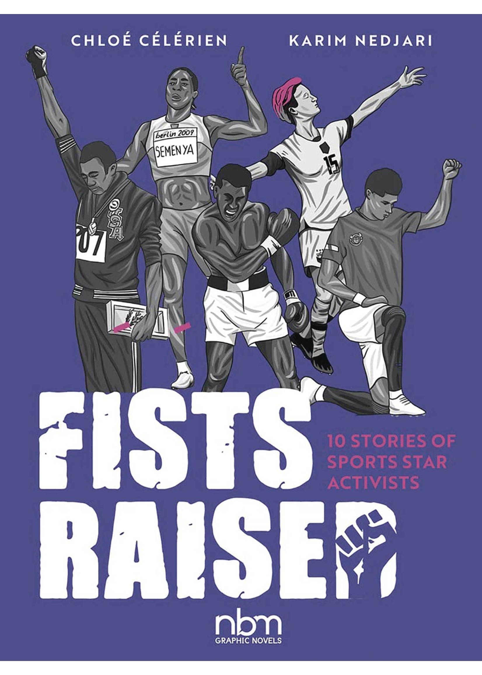 . FISTS RAISED 10 STORIES SPORTS ACTIVISTS HC