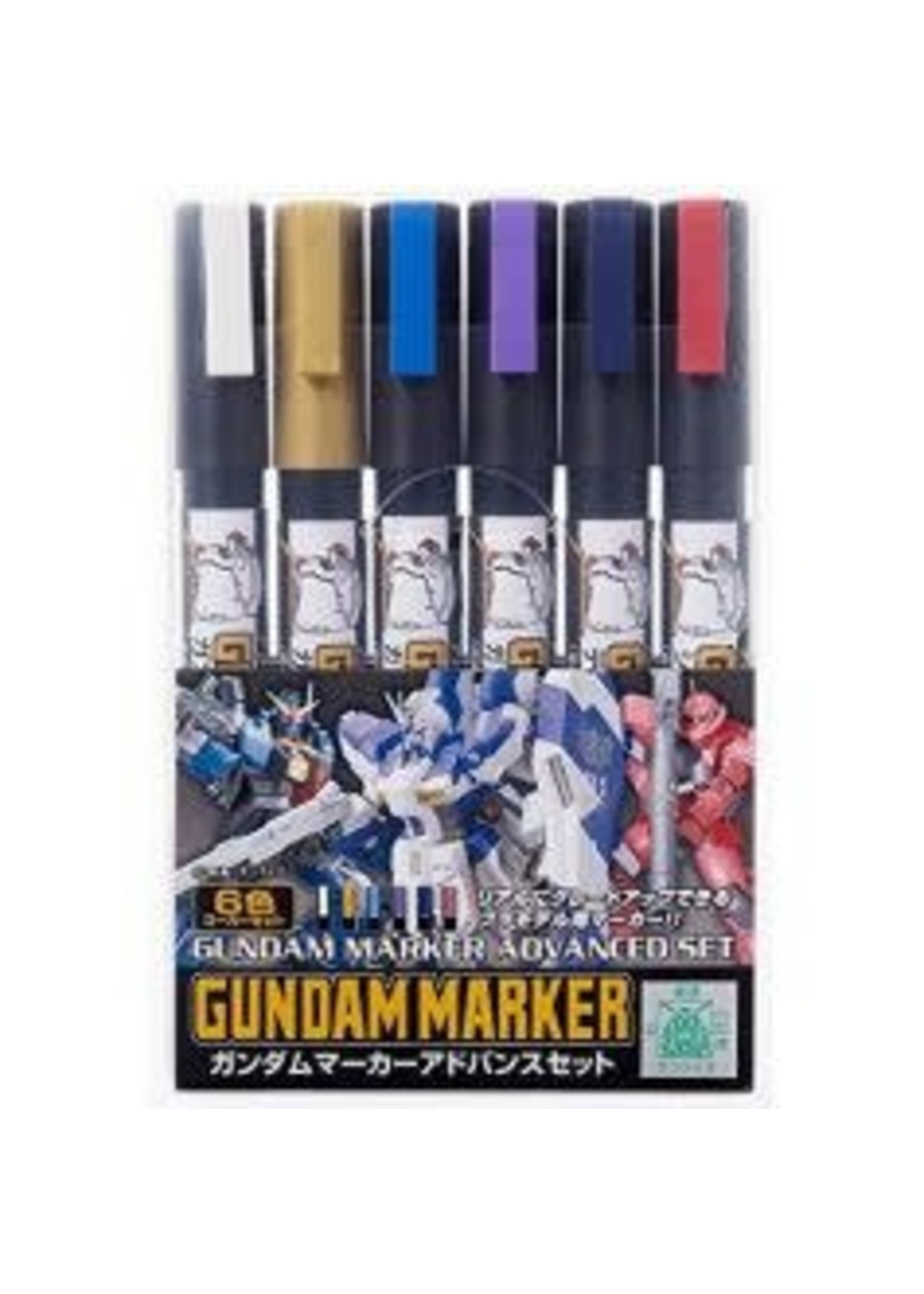 . GUNDAM METALLIC MARKEER SET 2