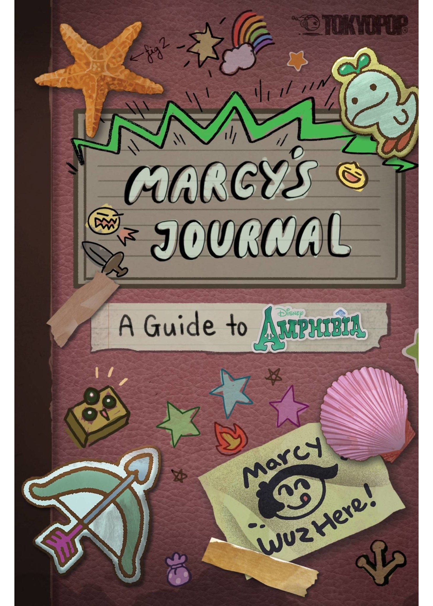 TOKYOPOP MARCYS JOURNAL A GUIDE TO AMPHIBIA HC