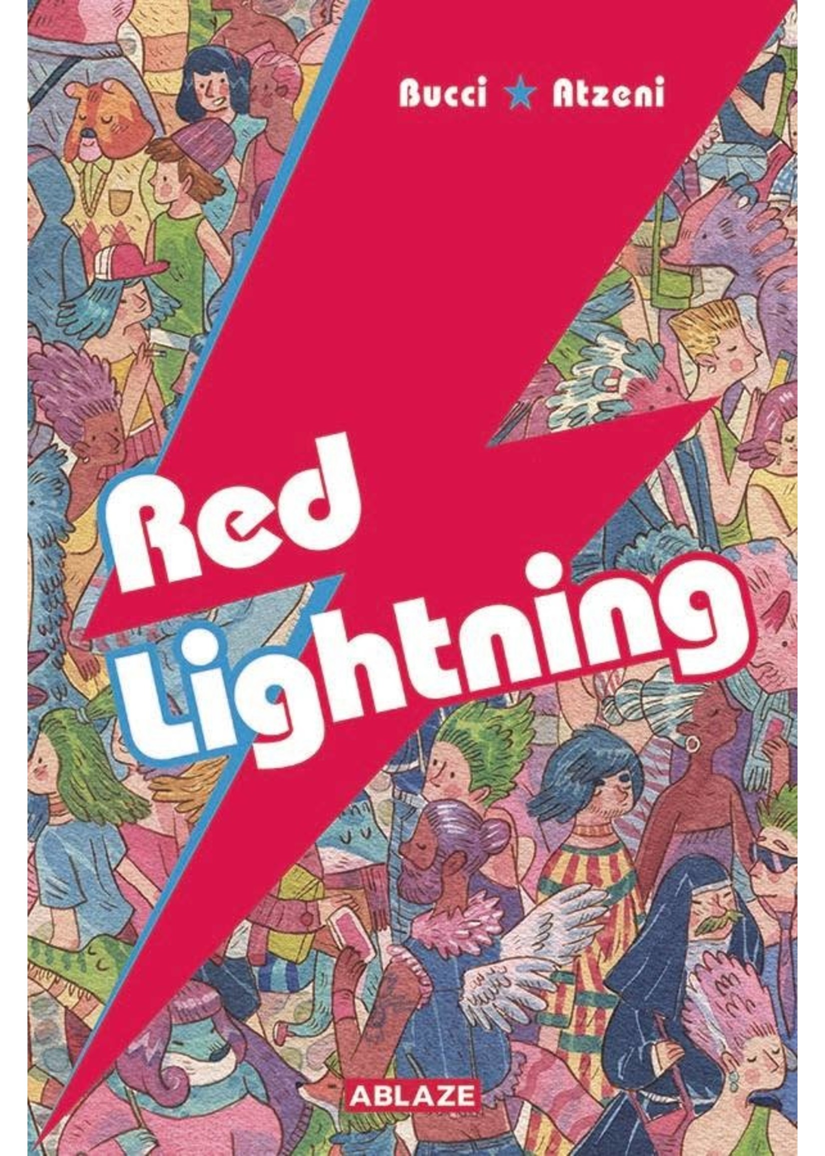 ABLAZE PUBLISHING RED LIGHTNING HC (MR)