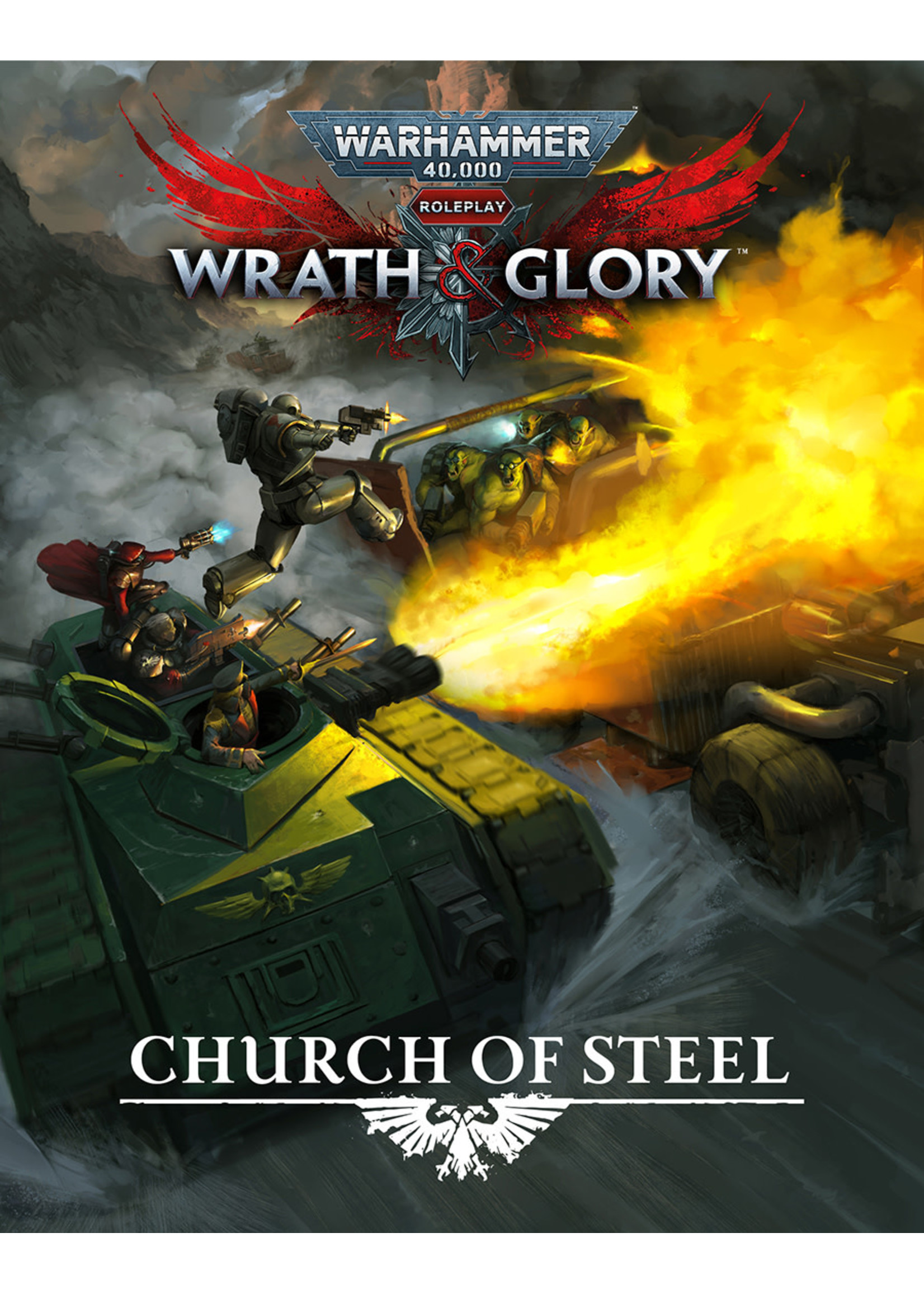 WARHAMMER 40K WRATH AND GLORY CHURCH OF STEEL