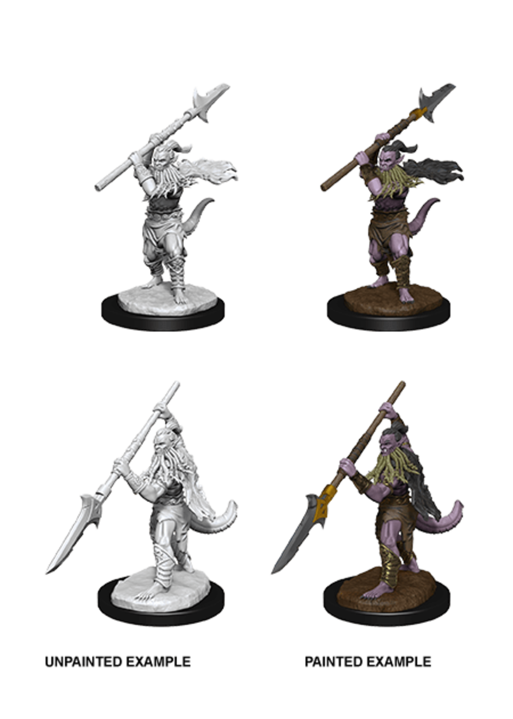 . DND UNPAINTED MINIS WV13 BEARDED DEVILS