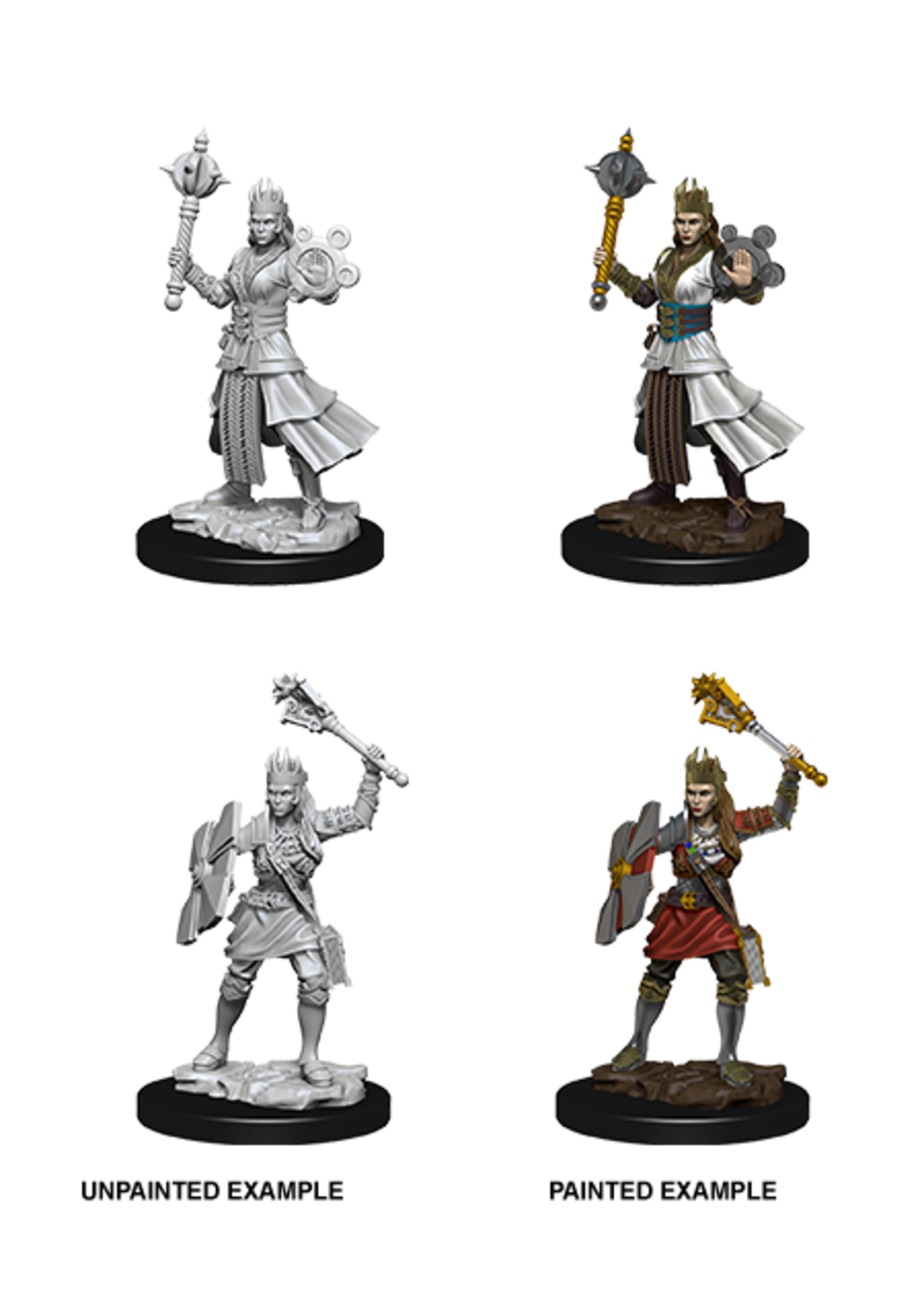 . DND UNPAINTED MINIS WV8 FEMALE HUMAN CLERIC