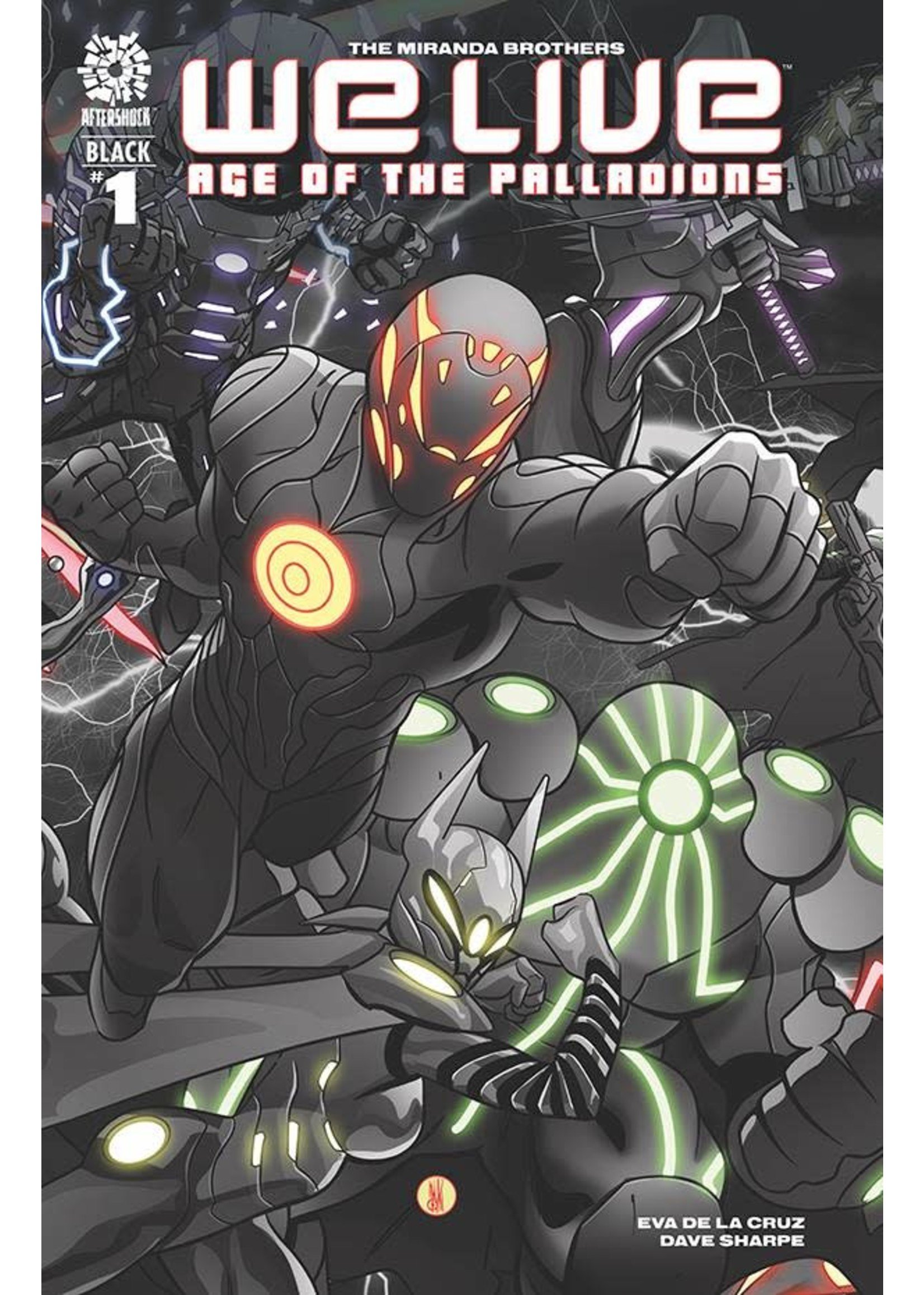 ABRAMS WE LIVE complete 5 issue series