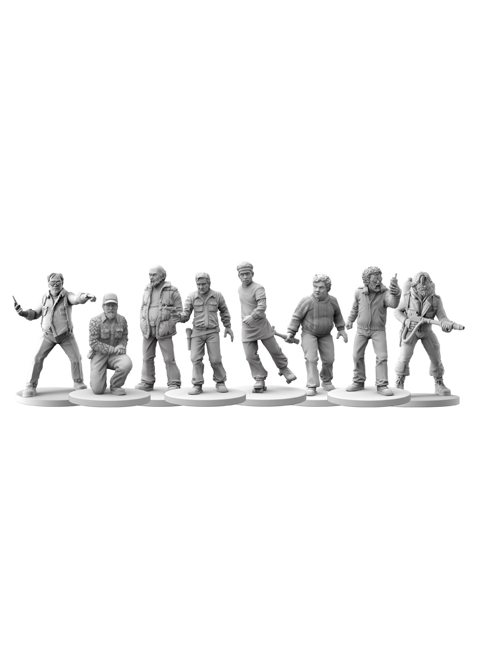 ARES GAMES THE THING HUMAN MINIATURES SET