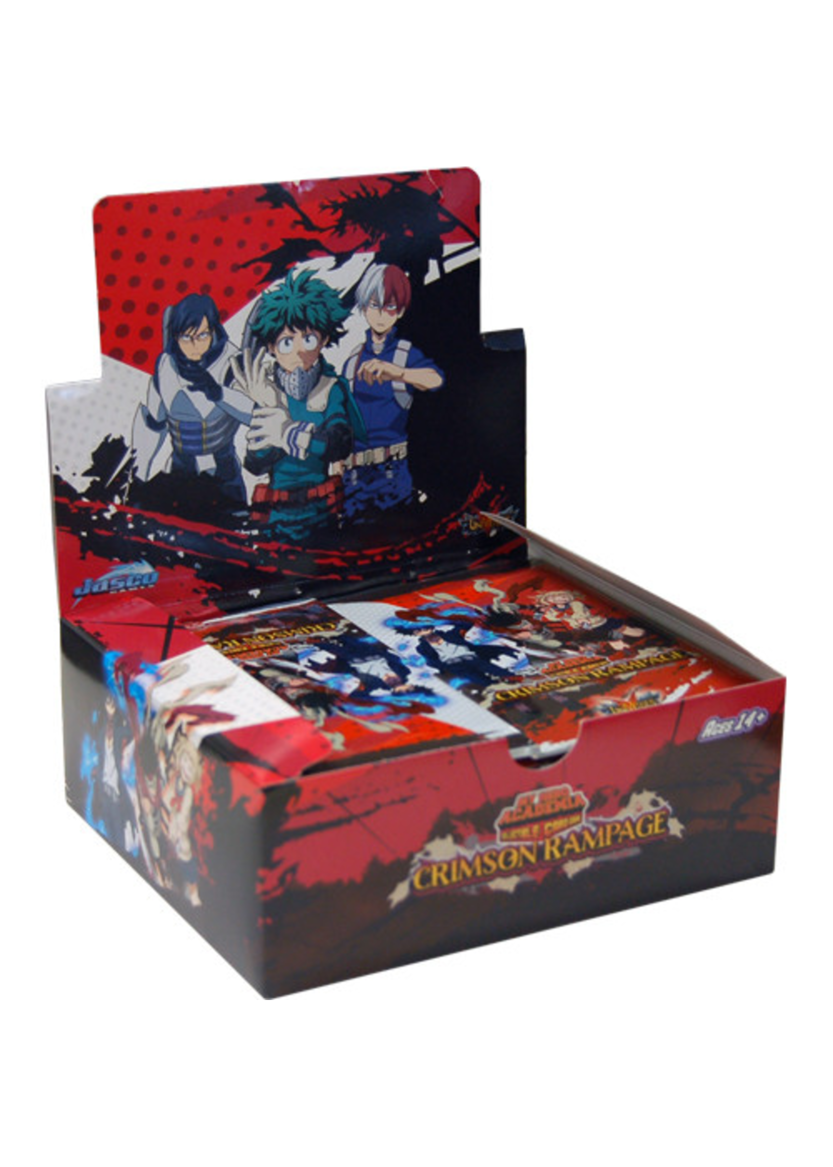 MY HERO ACADEMIA CCG BOOSTER CRIMSON  RAMPAGE