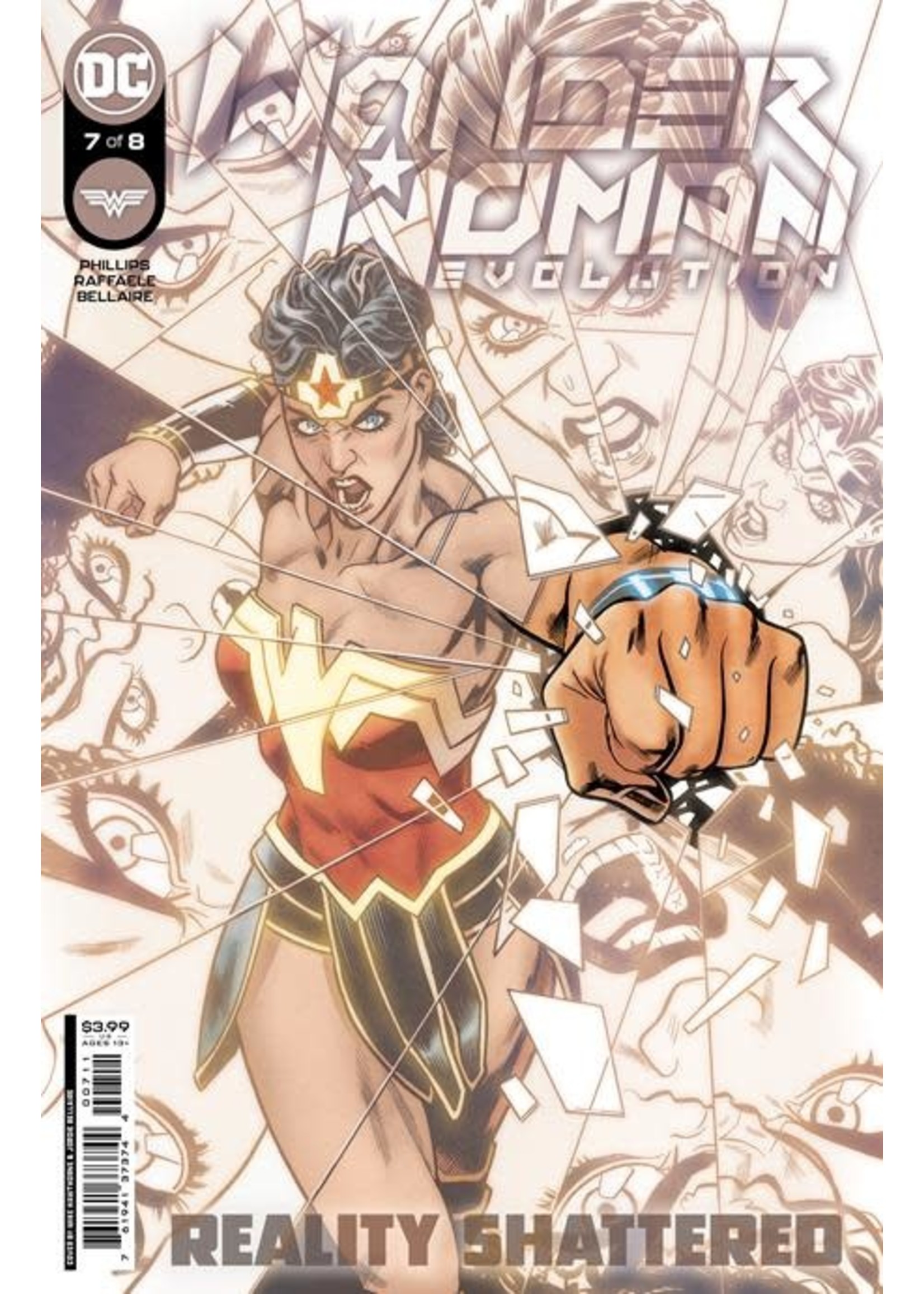 DC COMICS WONDER WOMAN EVOLUTION complete 8 issue series