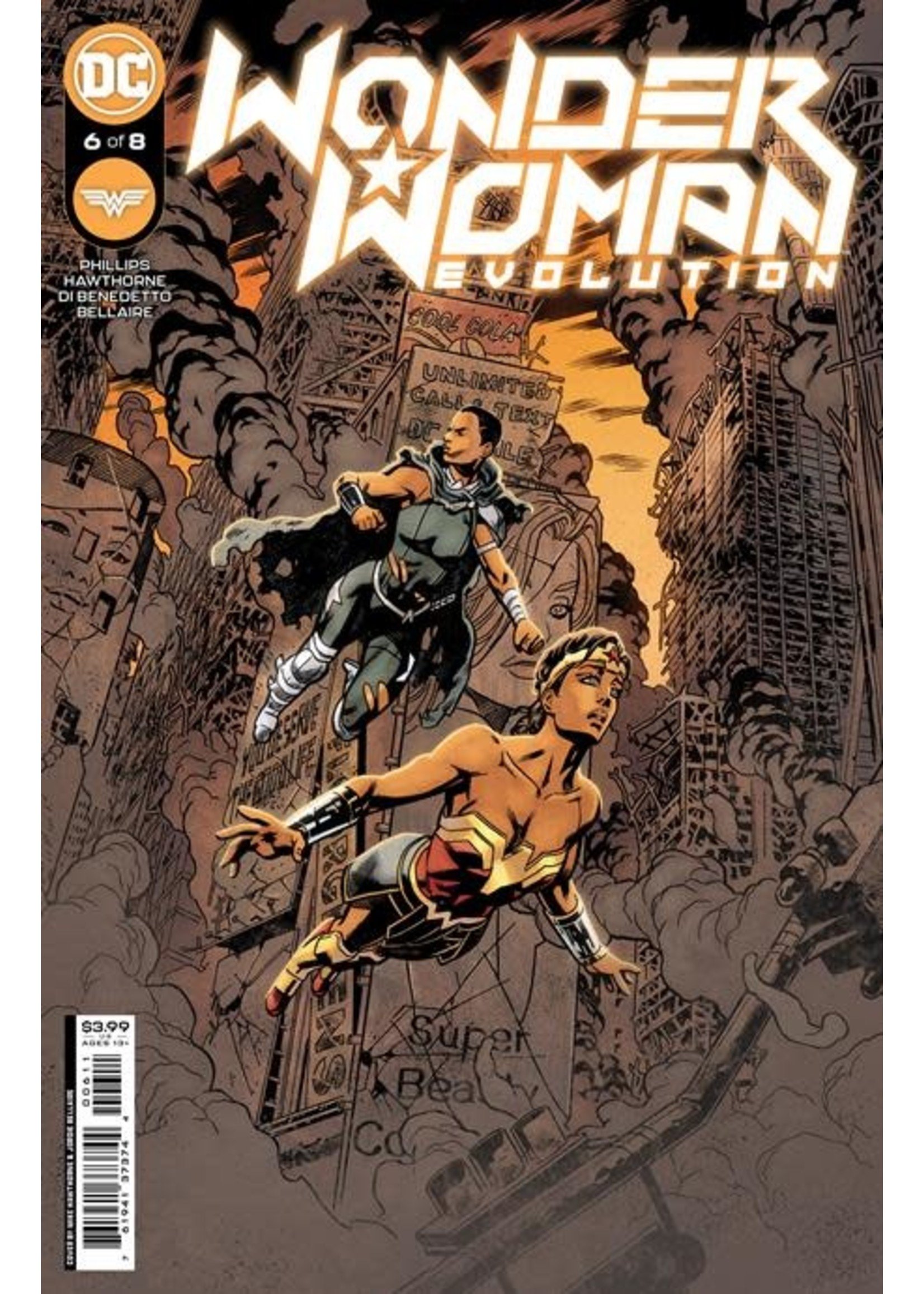DC COMICS WONDER WOMAN EVOLUTION complete 8 issue series