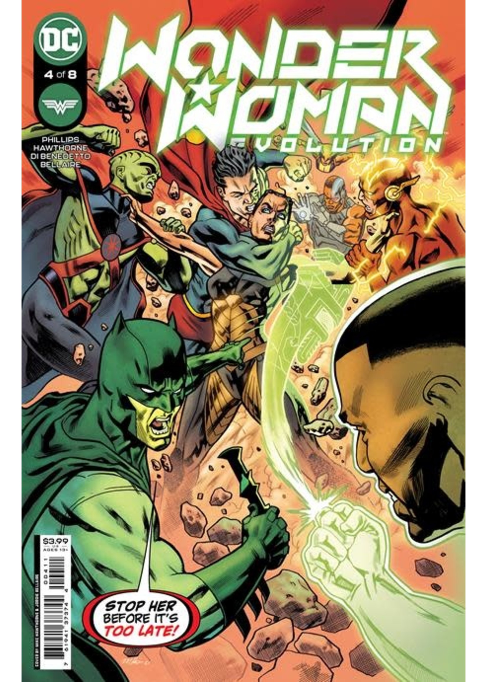 . WONDER WOMAN EVOLUTION complete 8 issue series