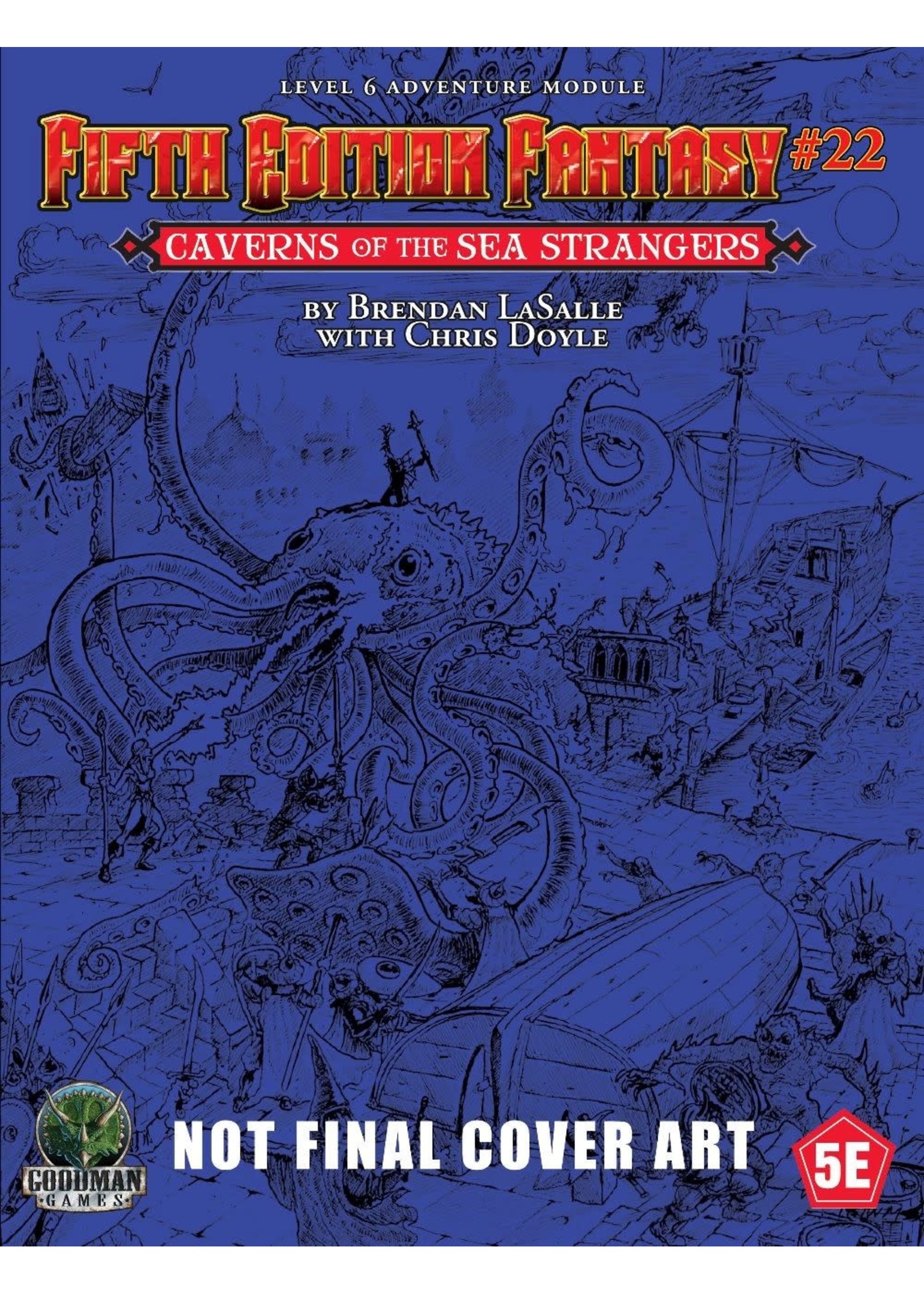 FIFTH EDITION FANTASY #22 CAVERN OF SEA STRANGERS