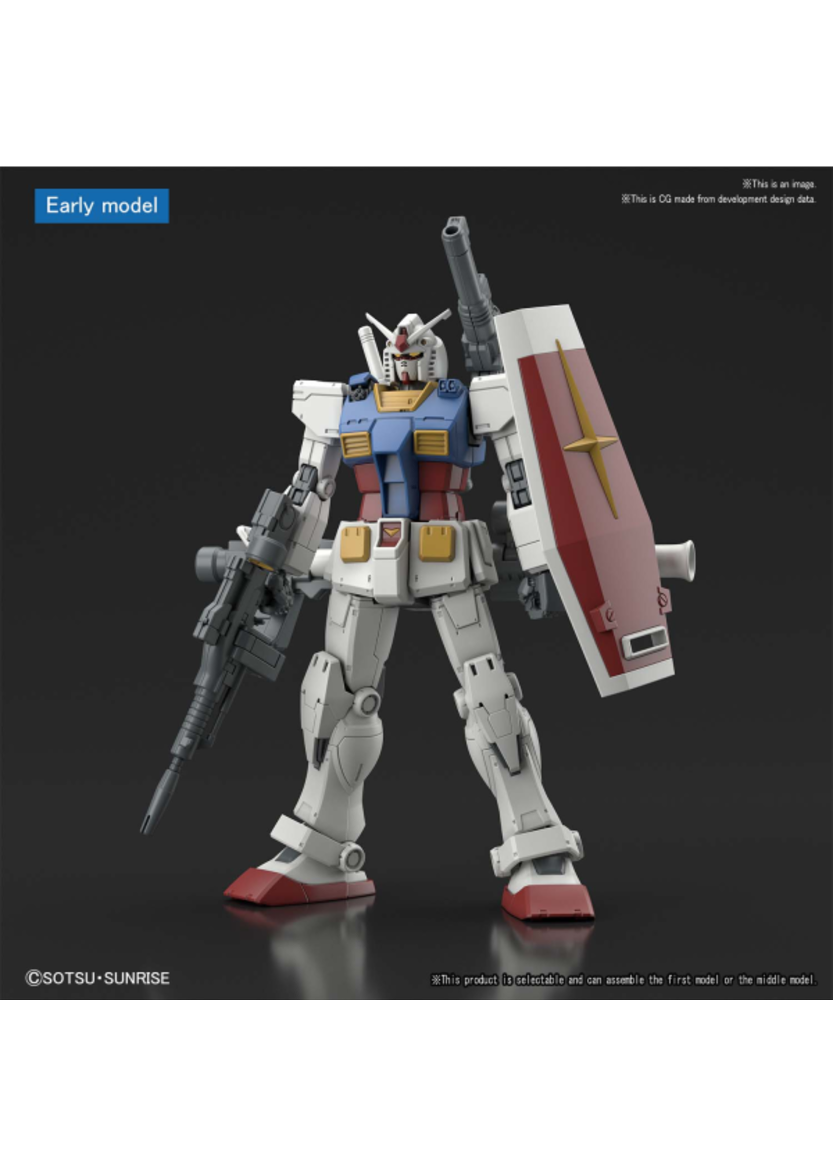 ABRAMS HG 1/144 RX-78-02 GUNDAM (GUNDAM THE ORIGIN Ver.)