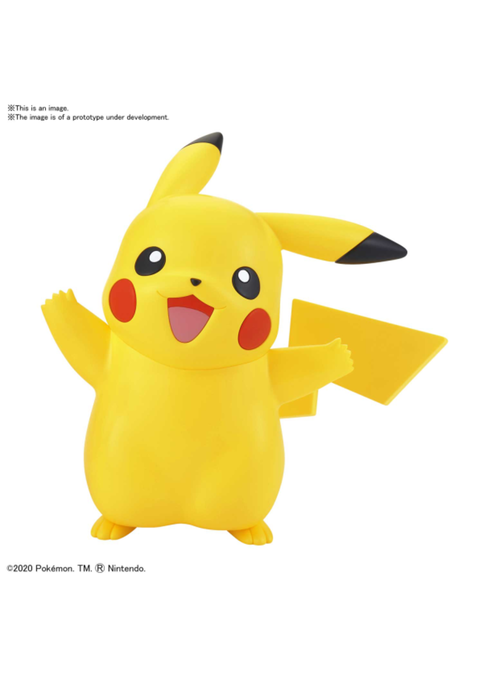 . POKEMON MODEL KIT QUICK!! 01 PIKACHU