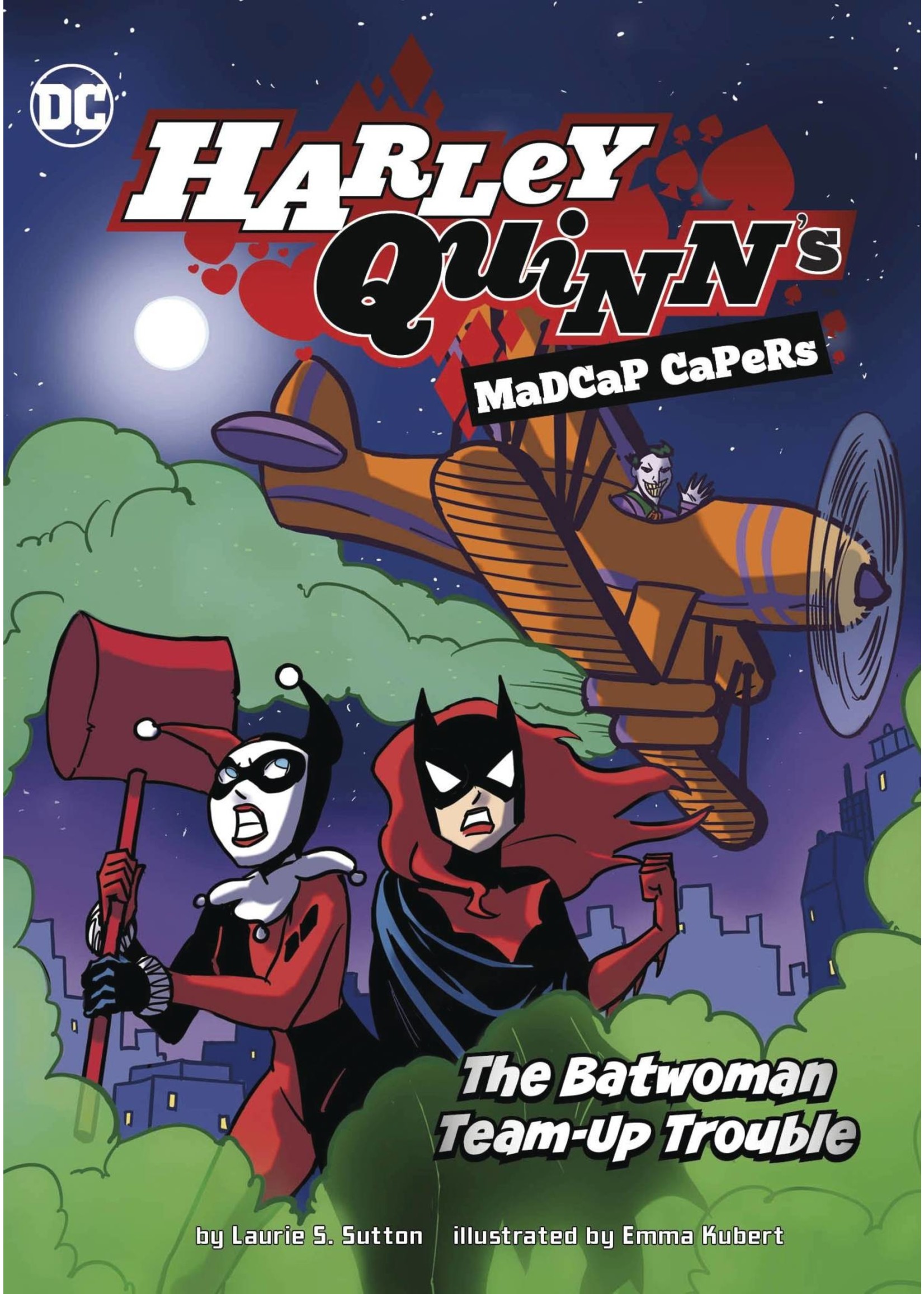STONE ARCH BOOKS HARLEY QUINN MADCAP CAPERS BATWOMANS TEAM UP TROUBLE